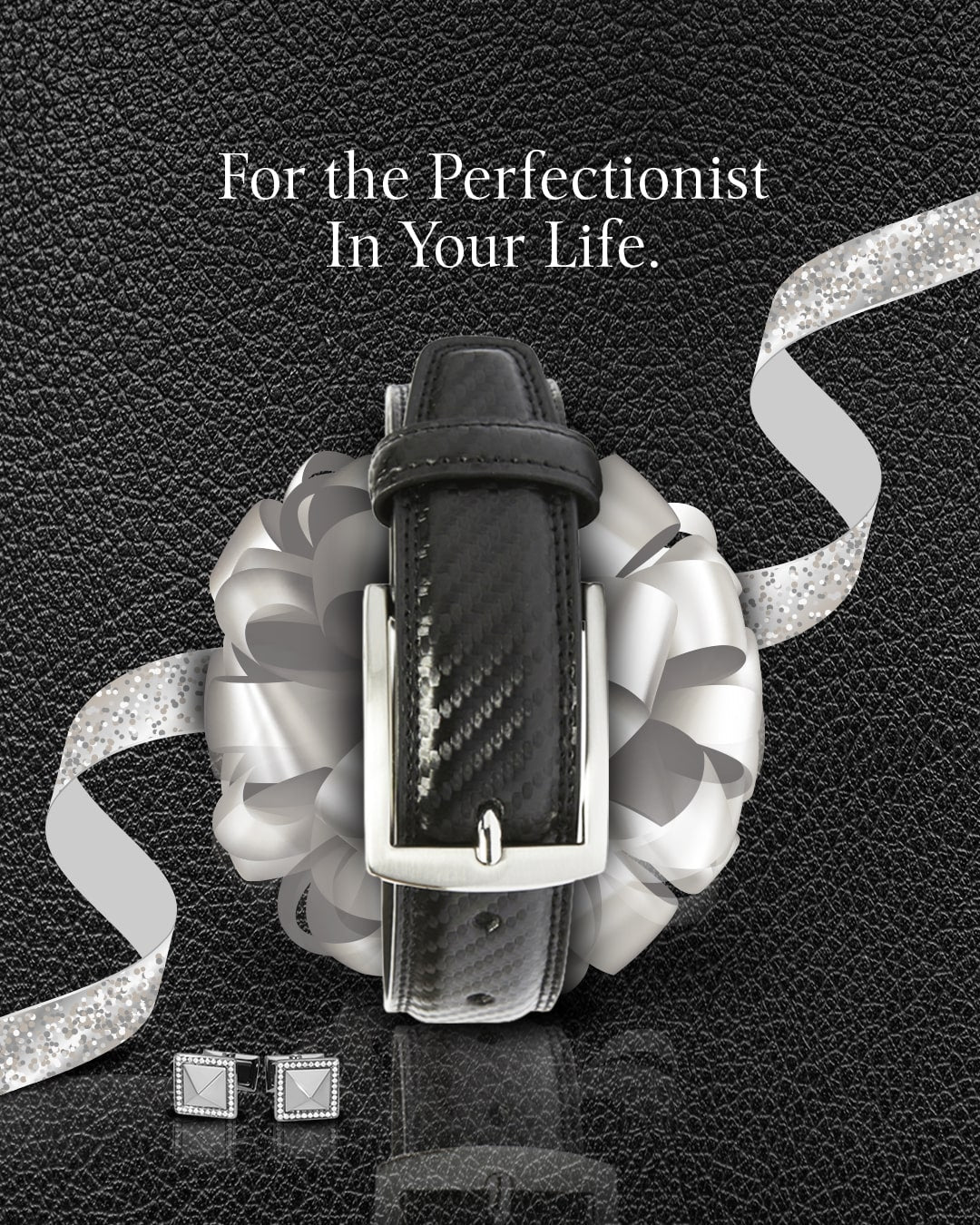 Genuine Leather Belt for Men – Zinc Alloy Buckle, 1.25" Strap - Overture Gifts