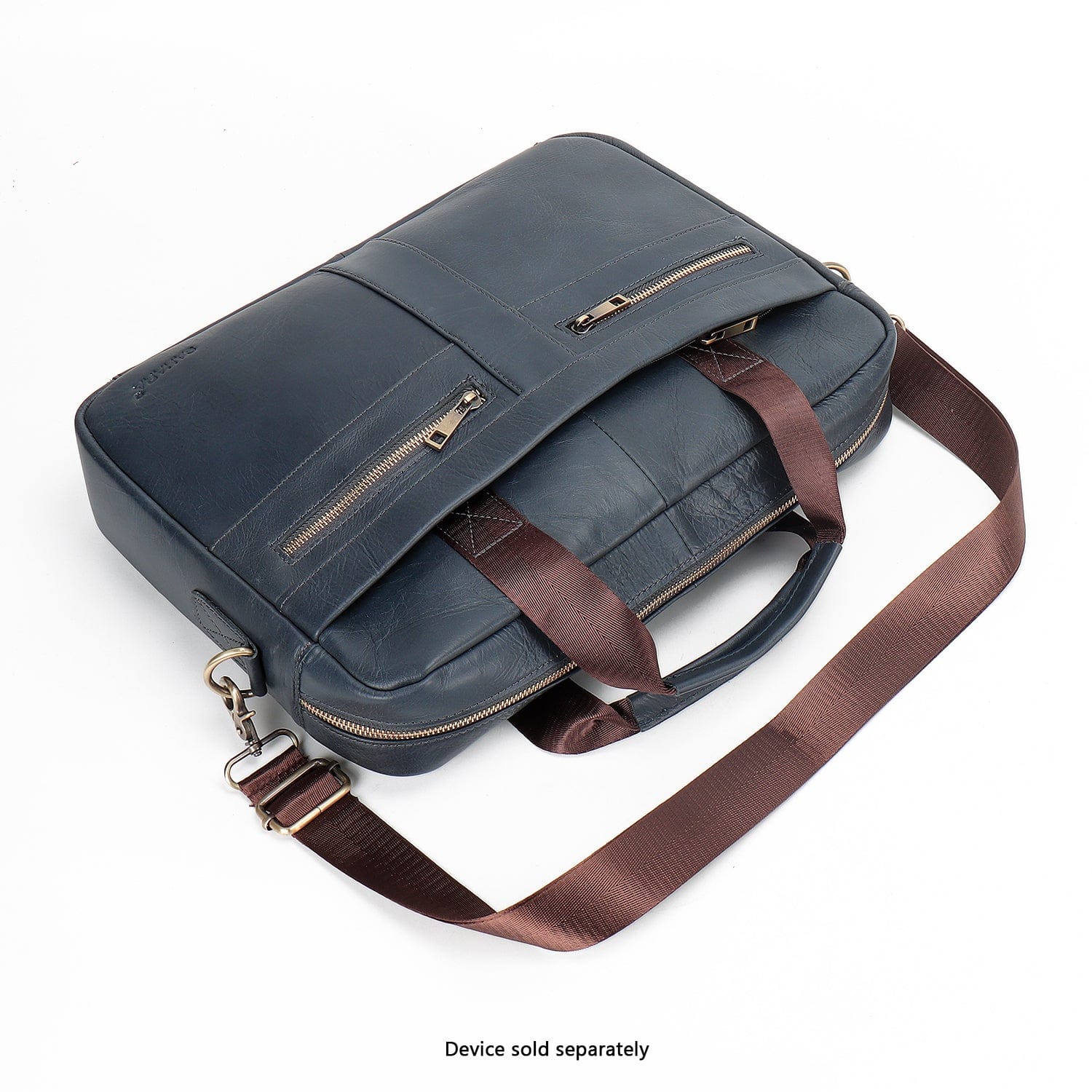 Genuine Leather Business Bag Briefcase - Laptops up to 16-inch - Overture Gifts