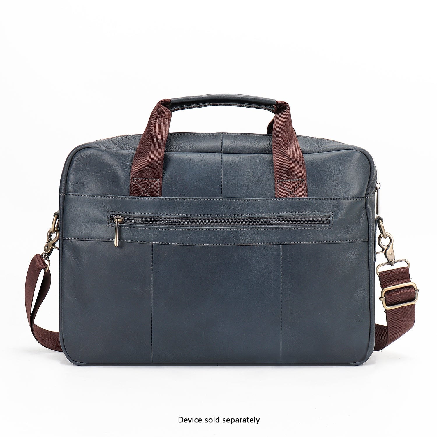 Genuine Leather Business Bag Briefcase - Laptops up to 16-inch - Overture Gifts