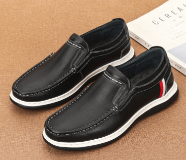 Genuine Leather Casual Men's Shoes - Fashion Brand - Overture Gifts