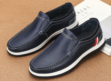 Genuine Leather Casual Men's Shoes - Fashion Brand - Overture Gifts