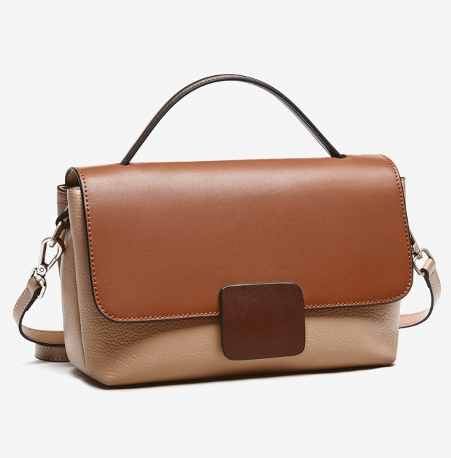 Genuine leather crossbody bag women shoulder handbag tote bag - Overture Gifts