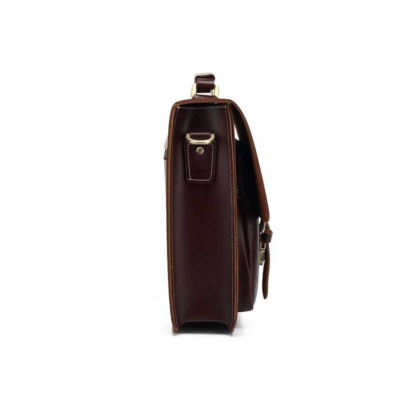 Genuine Leather Messenger Bag - Overture Gifts