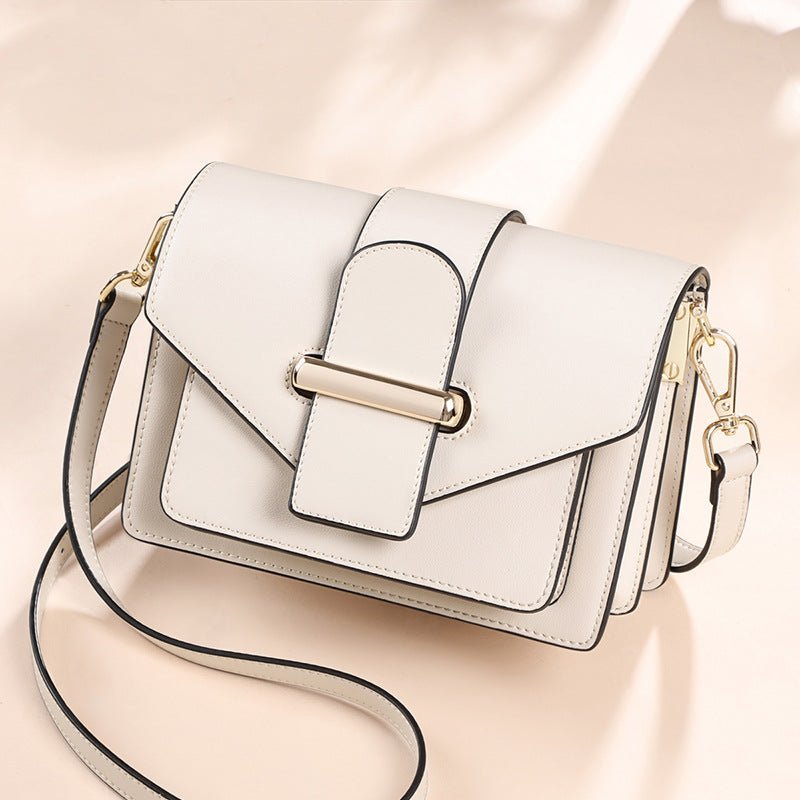 Genuine leather messenger bag fashion crossbody shoulder bag - Overture Gifts
