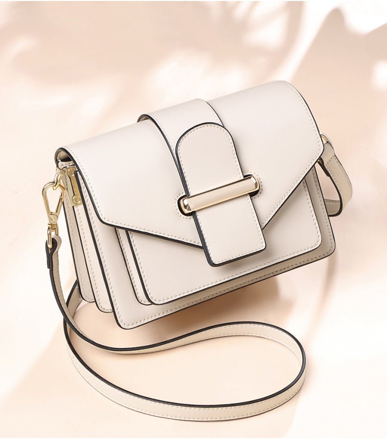 Genuine leather messenger bag fashion crossbody shoulder bag - Overture Gifts