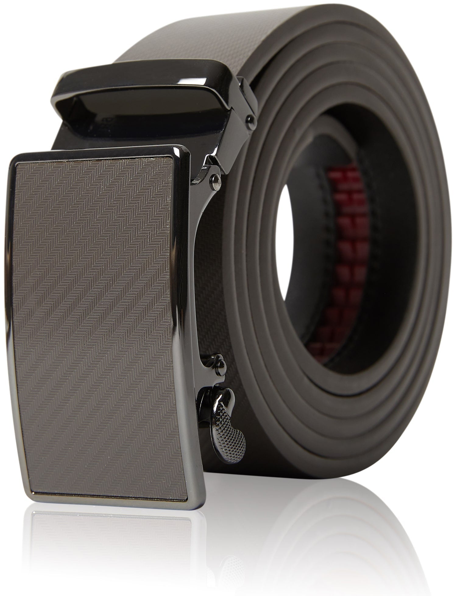 Genuine Leather Ratchet Belt – No Holes, Custom Fit - Overture Gifts