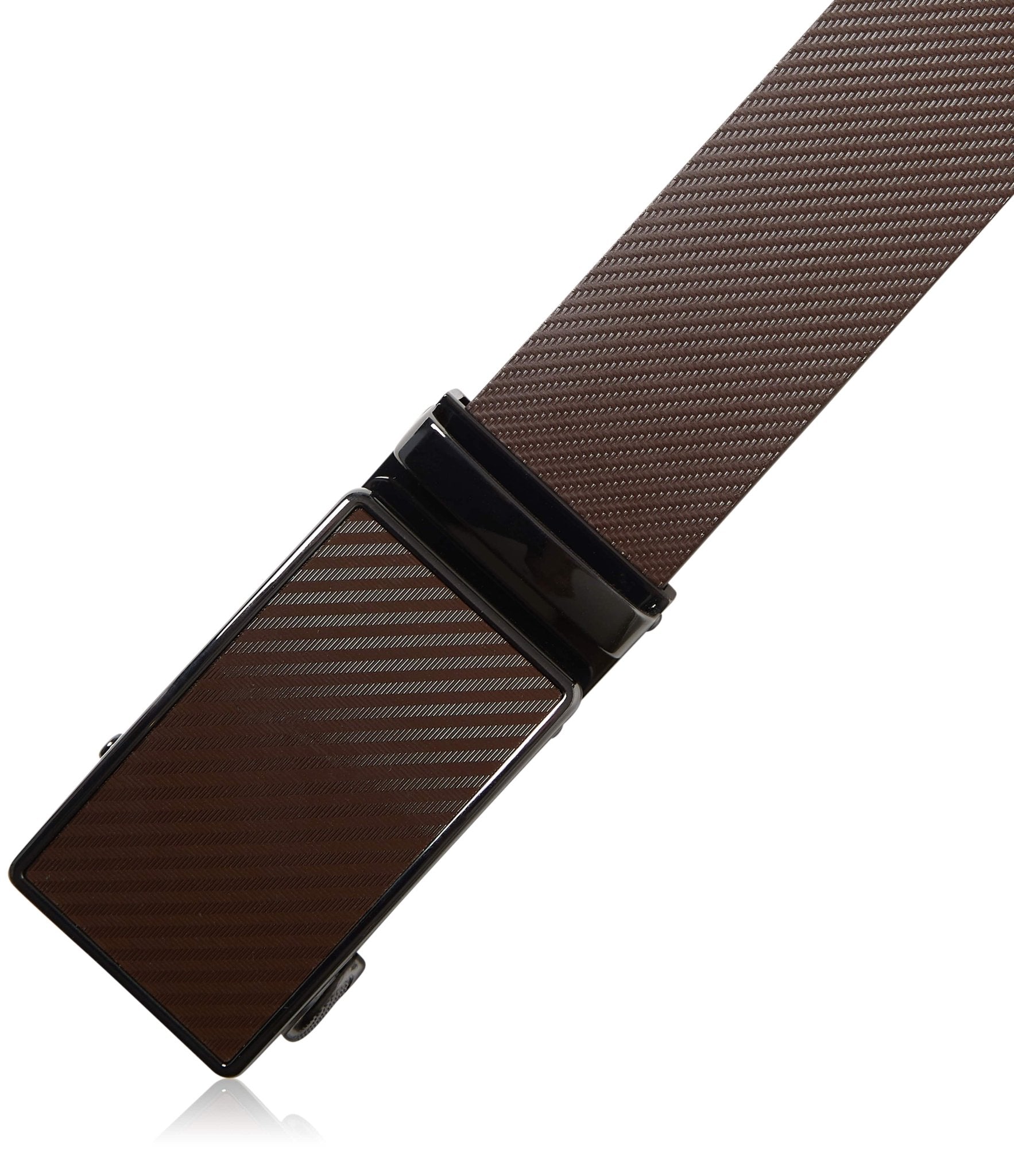 Genuine Leather Ratchet Belt – No Holes, Custom Fit - Overture Gifts
