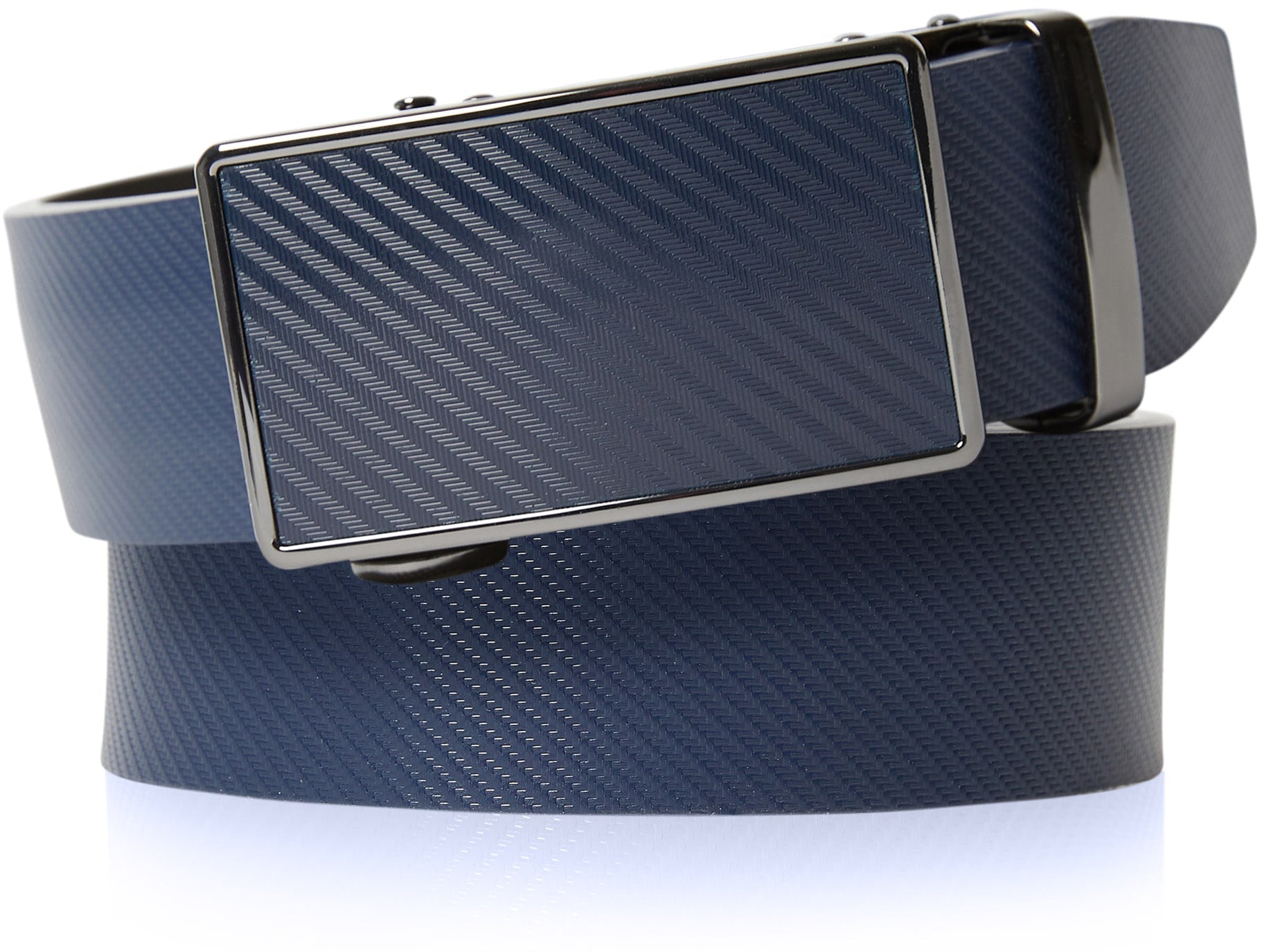 Genuine Leather Ratchet Belt – No Holes, Custom Fit - Overture Gifts