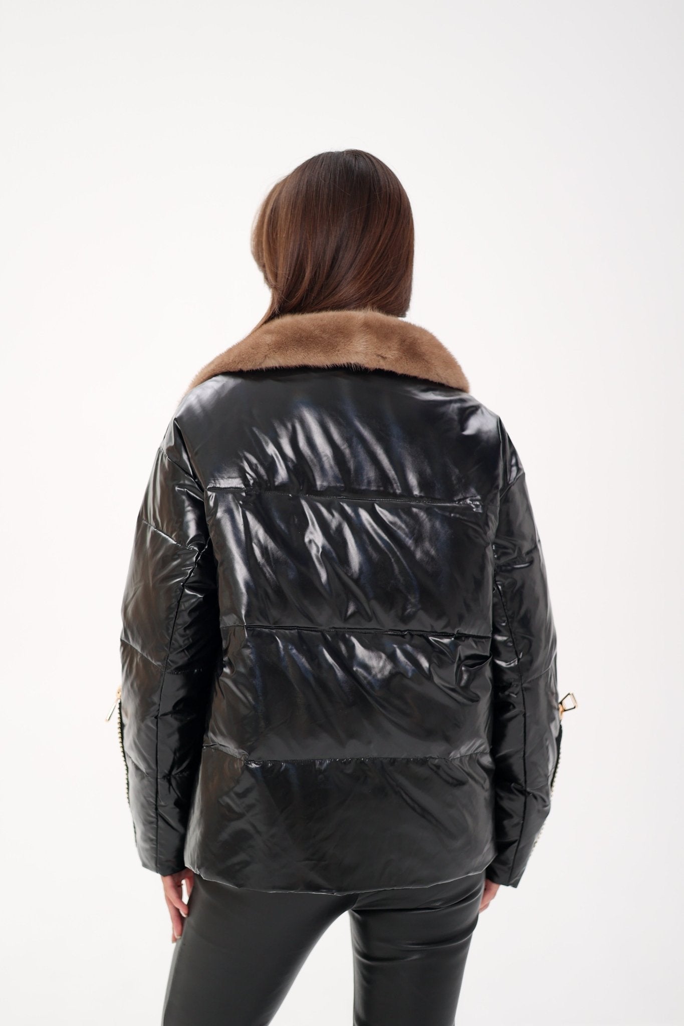 Genuine Mink Fur Down Fill Jacket - Overture Gifts