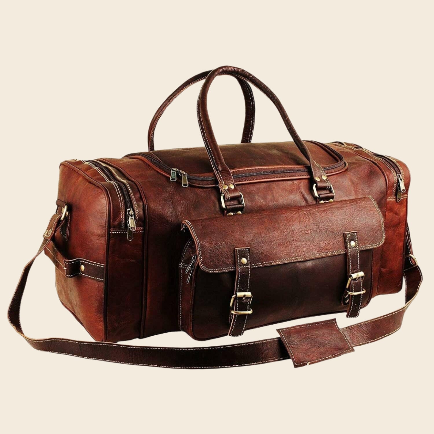 Traveler Weekender Duffle Bag + FREE Toiletry Bag (ZIPIFY)