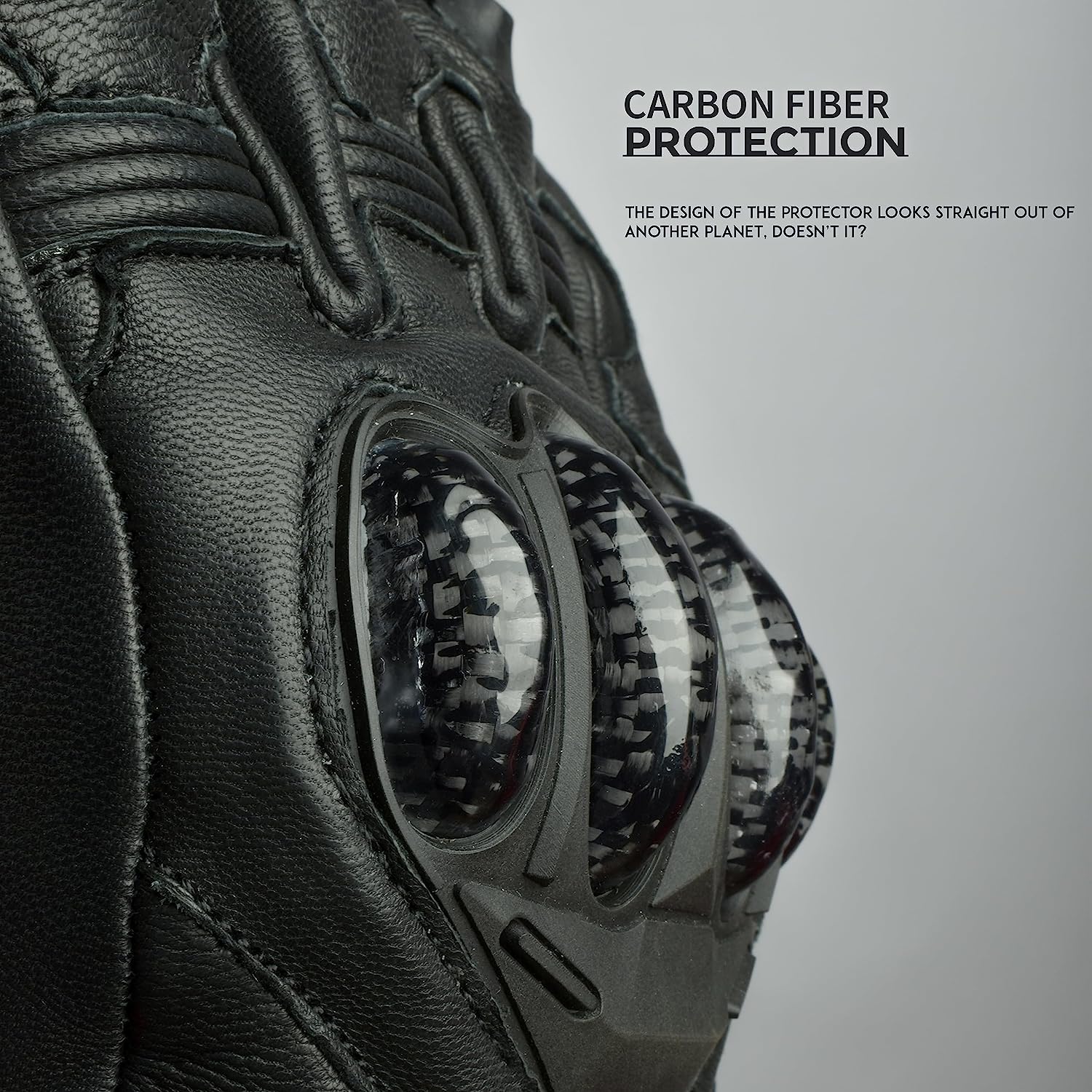 Gladiator Motorcycle Gloves | Genuine Leather | Reinforced Knuckle Protection - Overture Gifts