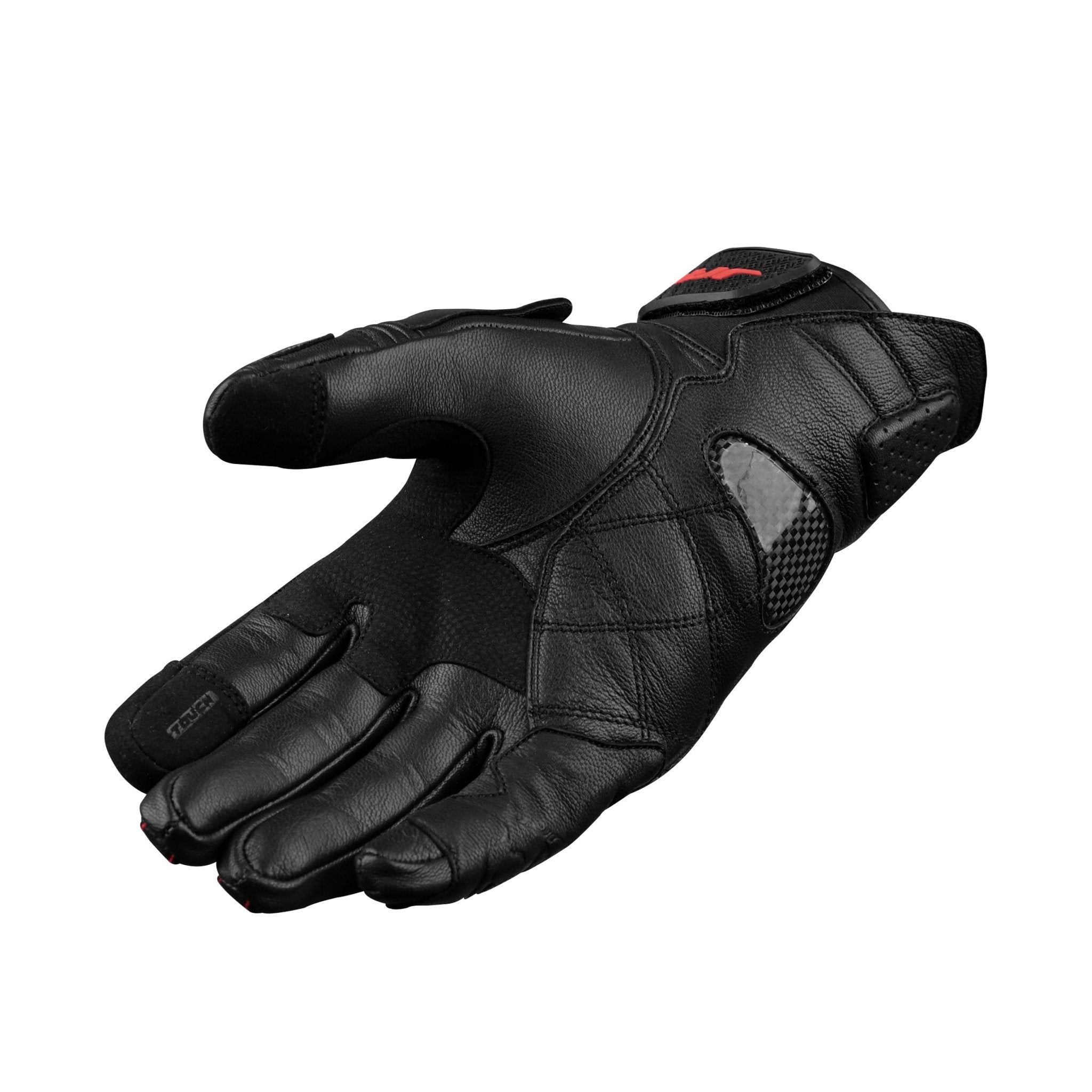Gladiator Motorcycle Gloves | Genuine Leather | Reinforced Knuckle Protection - Overture Gifts