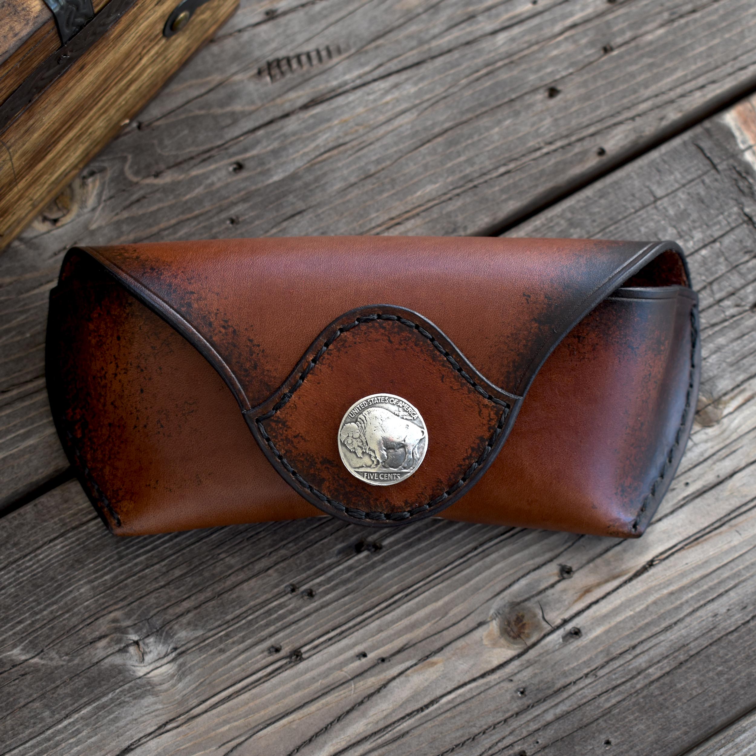 EYEGLASS CASE - Buffalo Nickel