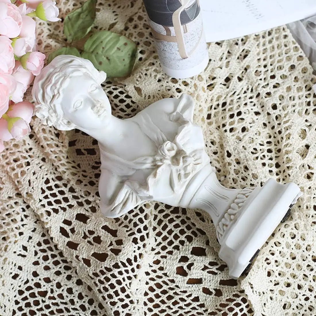 Goddess Bust Statue Classical De Milo Tabletop Decor Gift Greek Roman Mythology Art Replica Resin Venus Sculpture Home Office - Overture Gifts