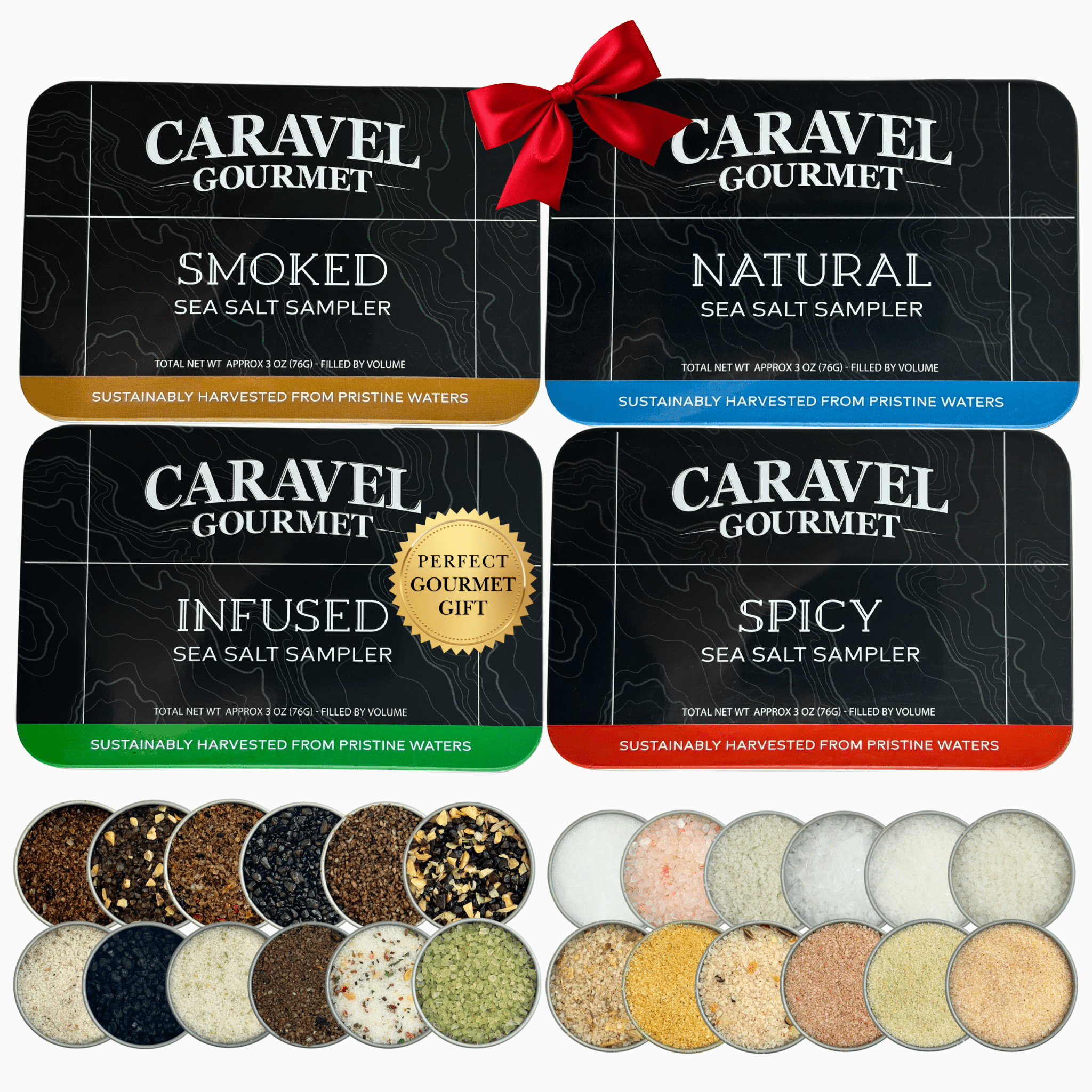 Gourmet Smoked Sea Salt Sampler - Overture Gifts