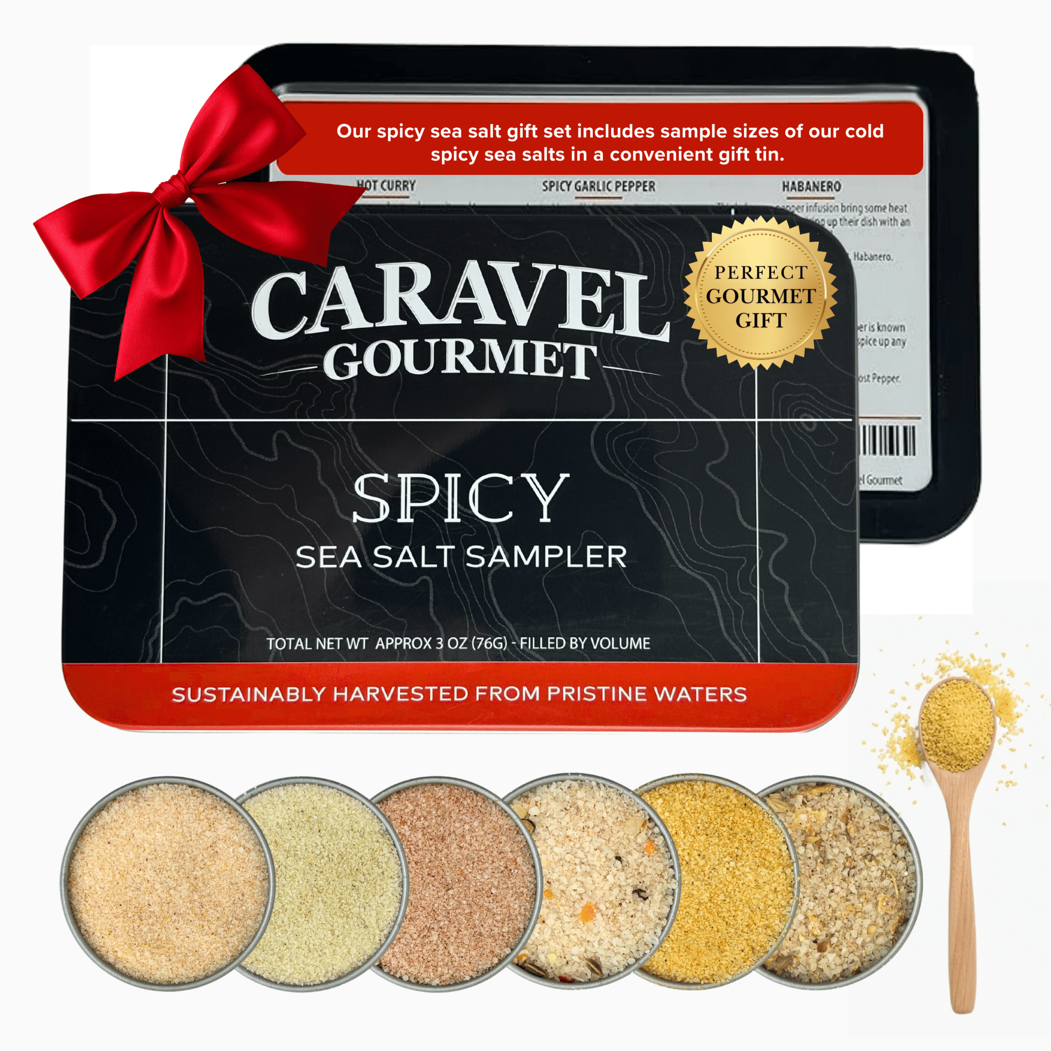 Gourmet Spicy Sea Salt Sampler - Overture Gifts