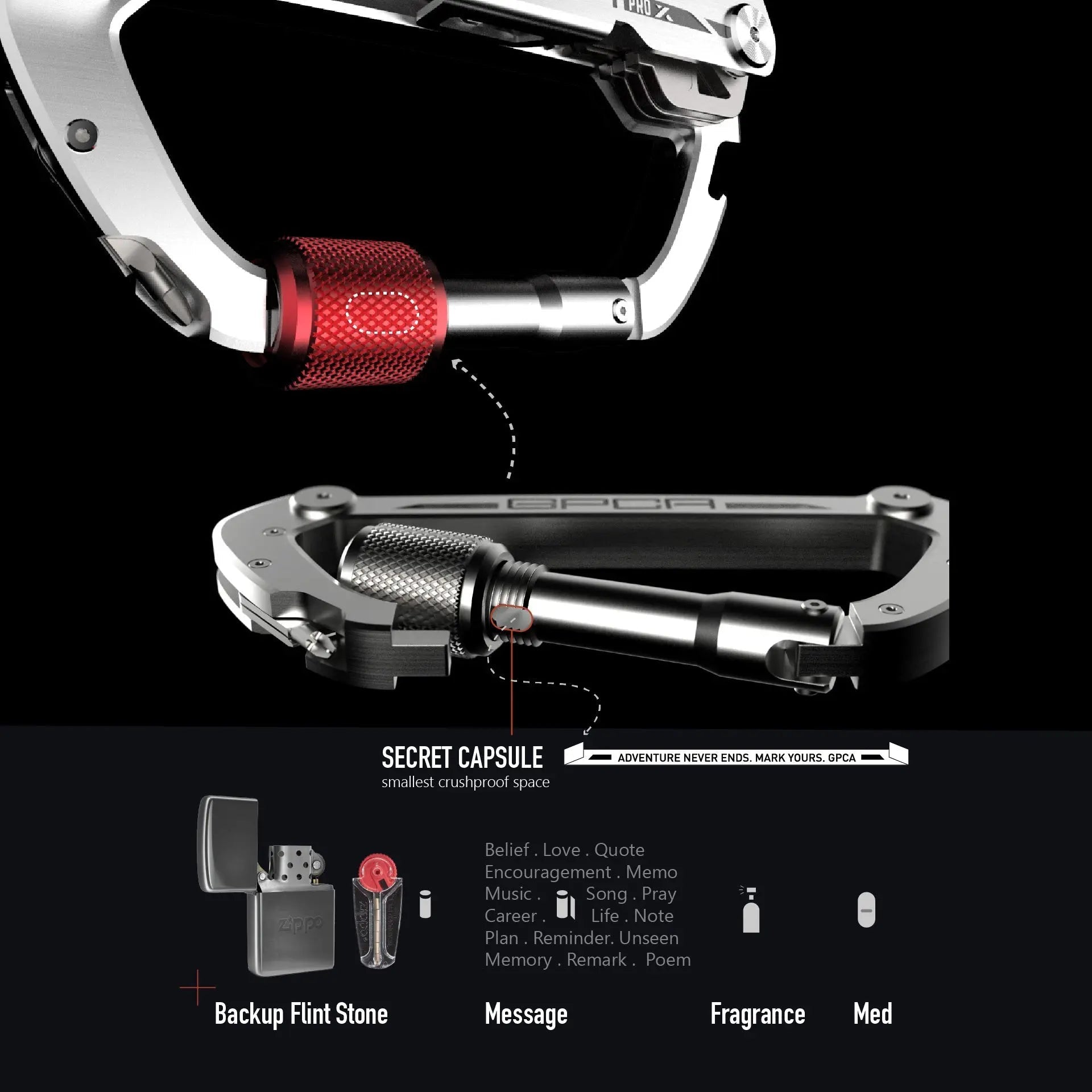 GPCA Carabiner PRO X KEY - Overture Gifts