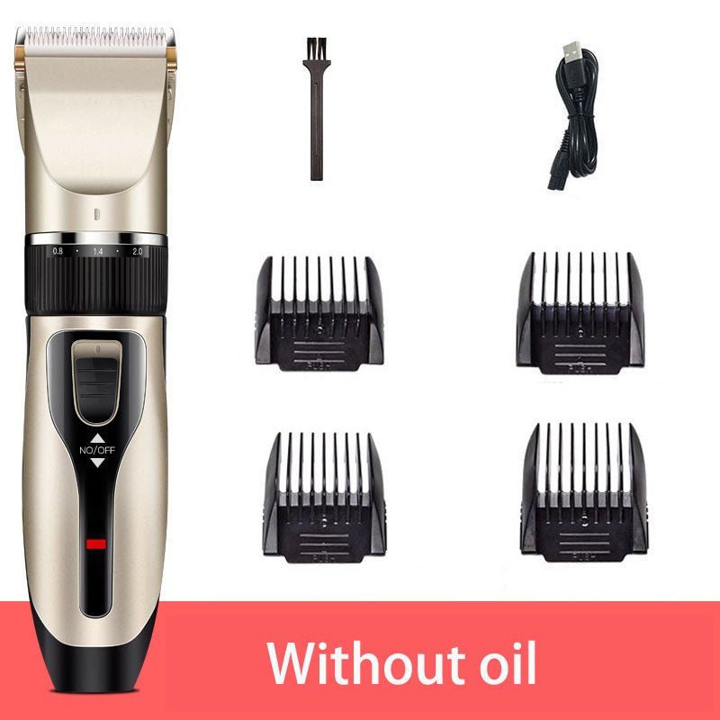 Hair Clipper Electric Clipper Hair Rechargeable Electric Clipper Artifact Own Shaving Electric Shaver - Overture Gifts