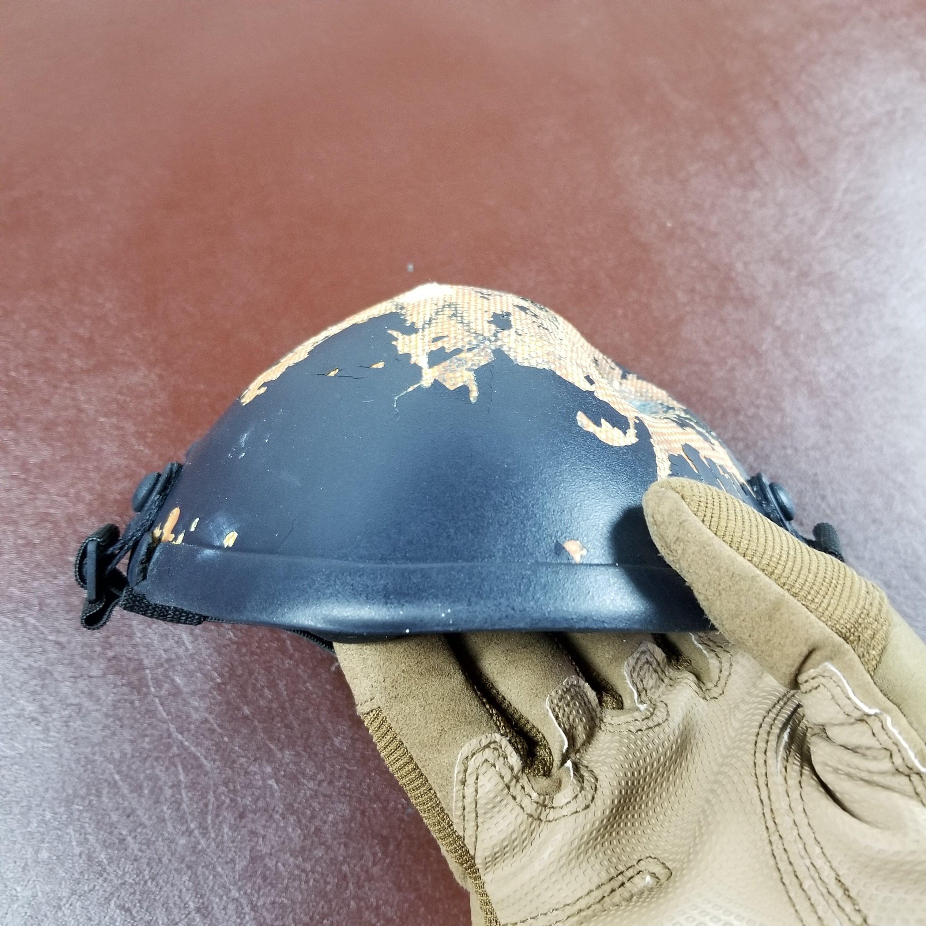 Half Face Bulletproof Mask for Helmets - NIJ Level IIIA+