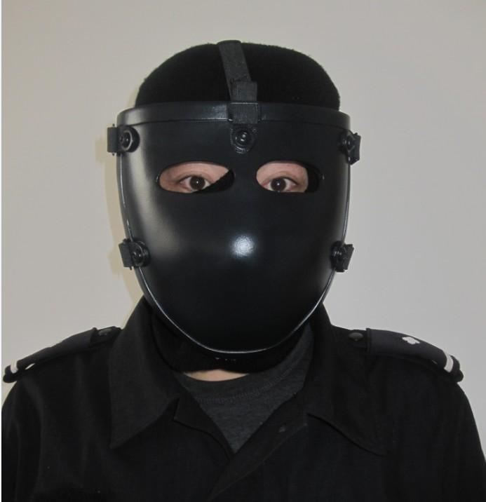 Half Face Bulletproof Mask for Helmets - NIJ Level IIIA+
