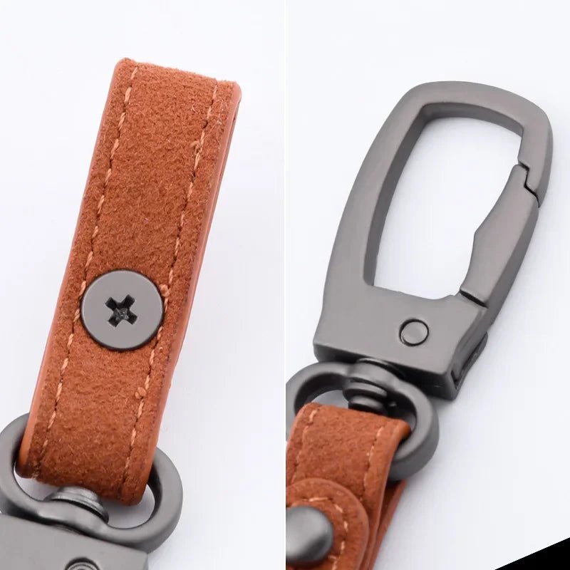 Handmade Genuine Leather Keychain | Car Key Holder and Organizer - Overture Gifts