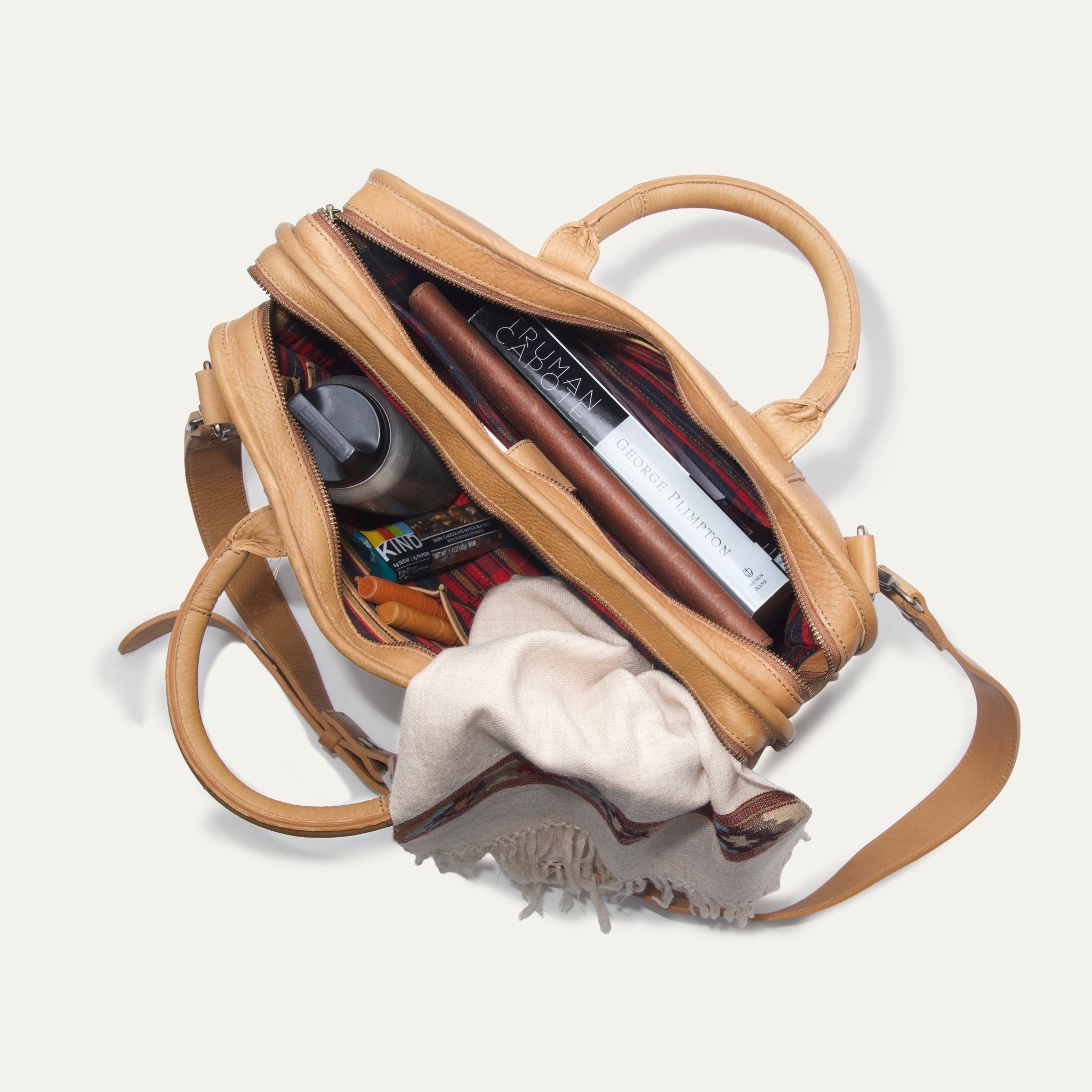 Hank Double Zip Briefcase - Overture Gifts