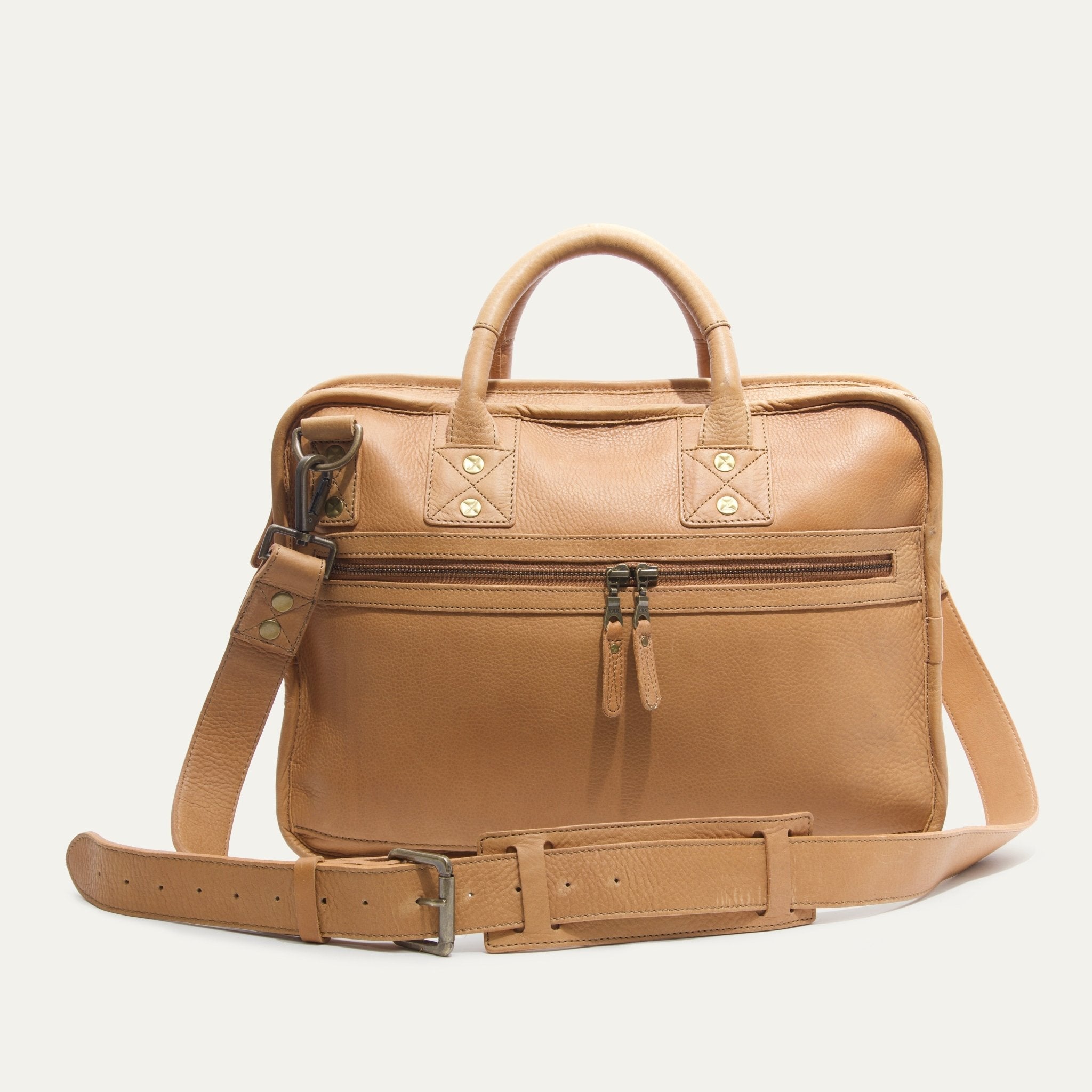 Hank Double Zip Briefcase - Overture Gifts
