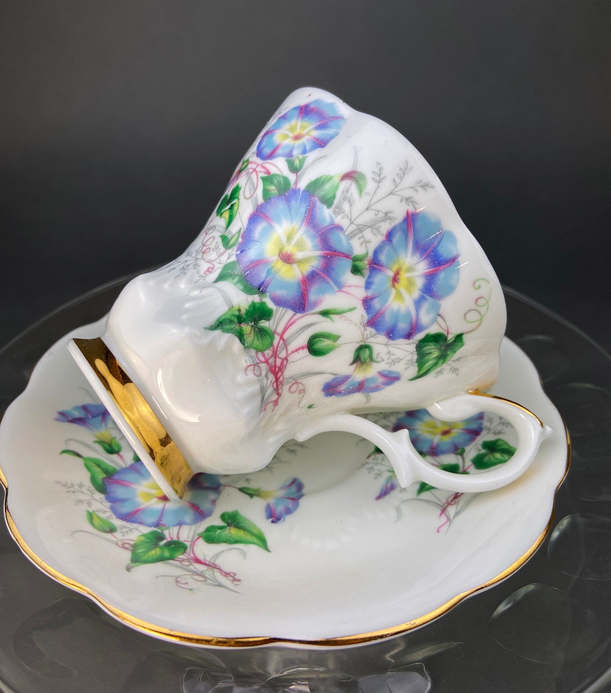 Vintage Royal Albert Tea Cup and Saucer, Carnation, Friendship Series