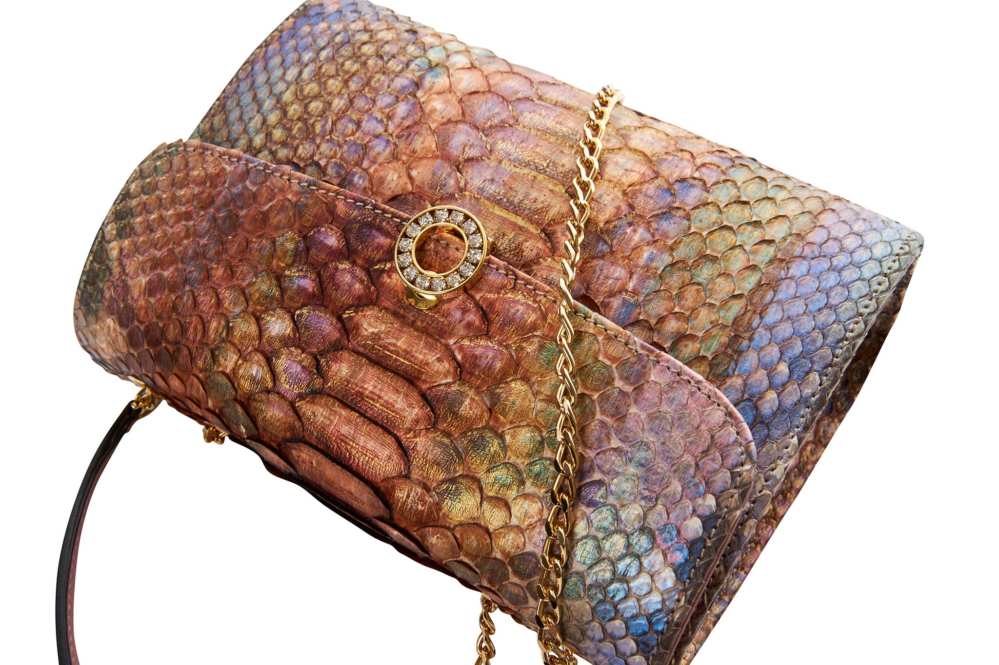 Iridescent Python Day To Night Bag