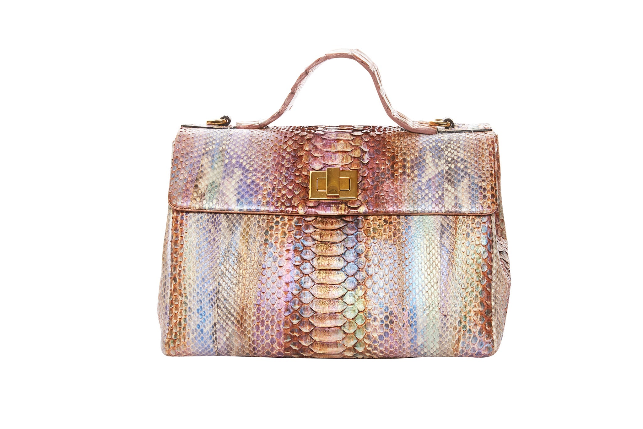 Iridescent Python Elegant & Unique Business/Travel Bag