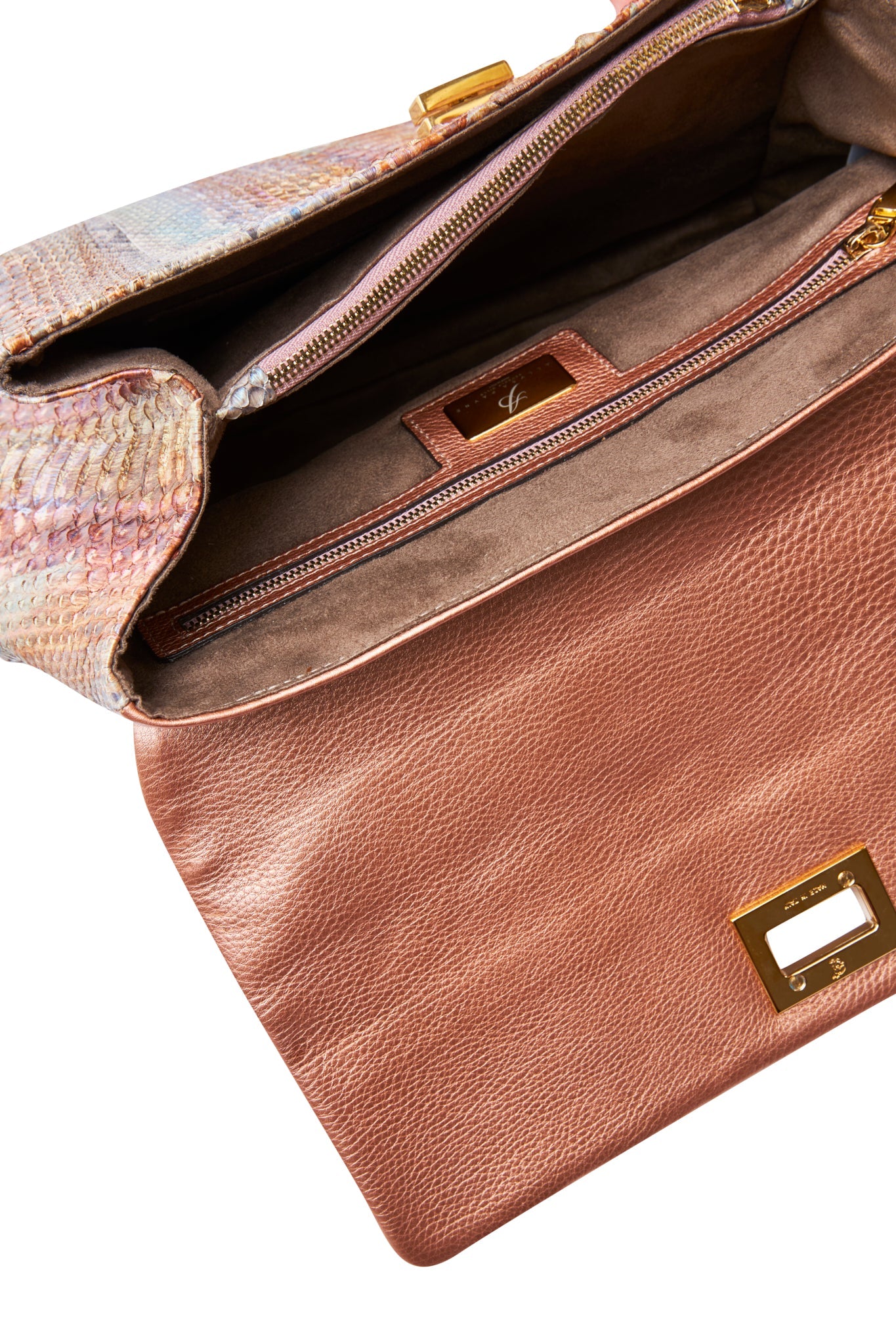 Iridescent Python Elegant & Unique Business/Travel Bag