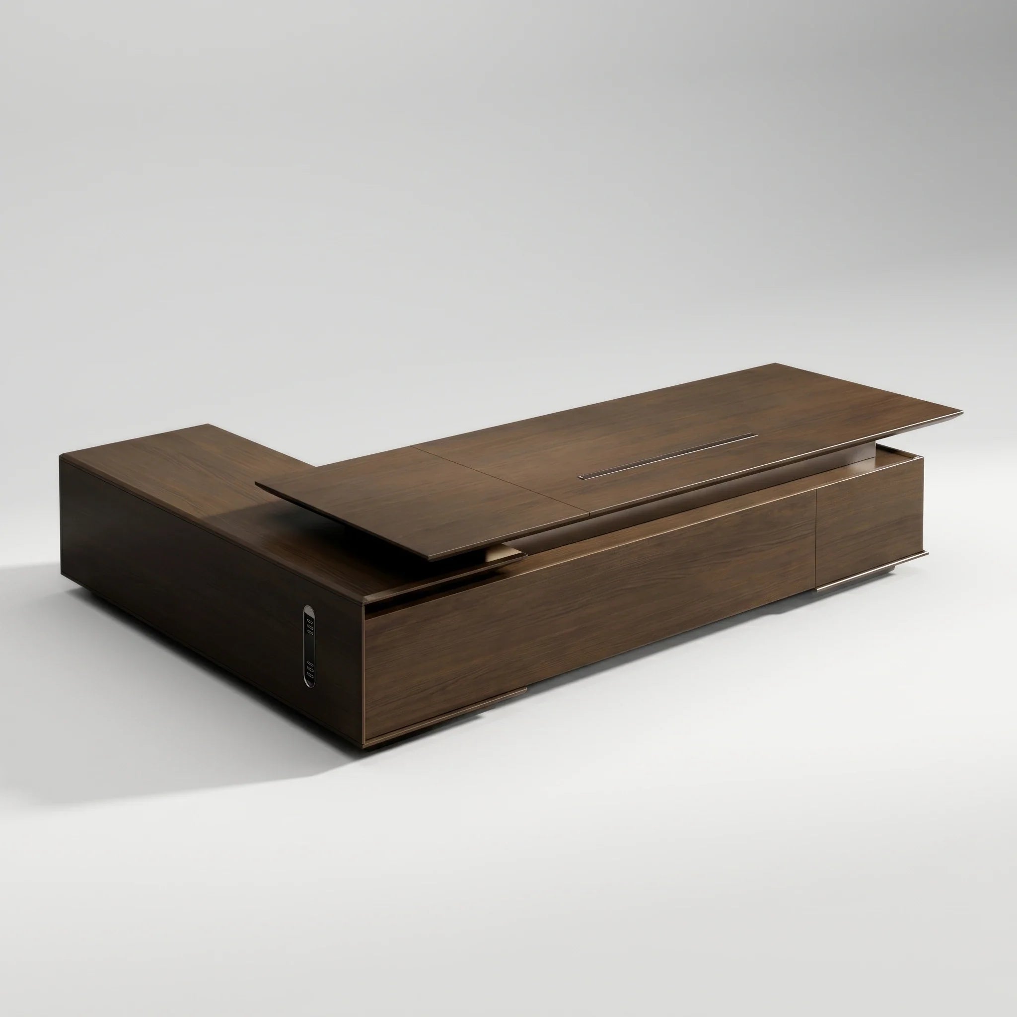Hiley · Modern L-Shaped Executive Desk