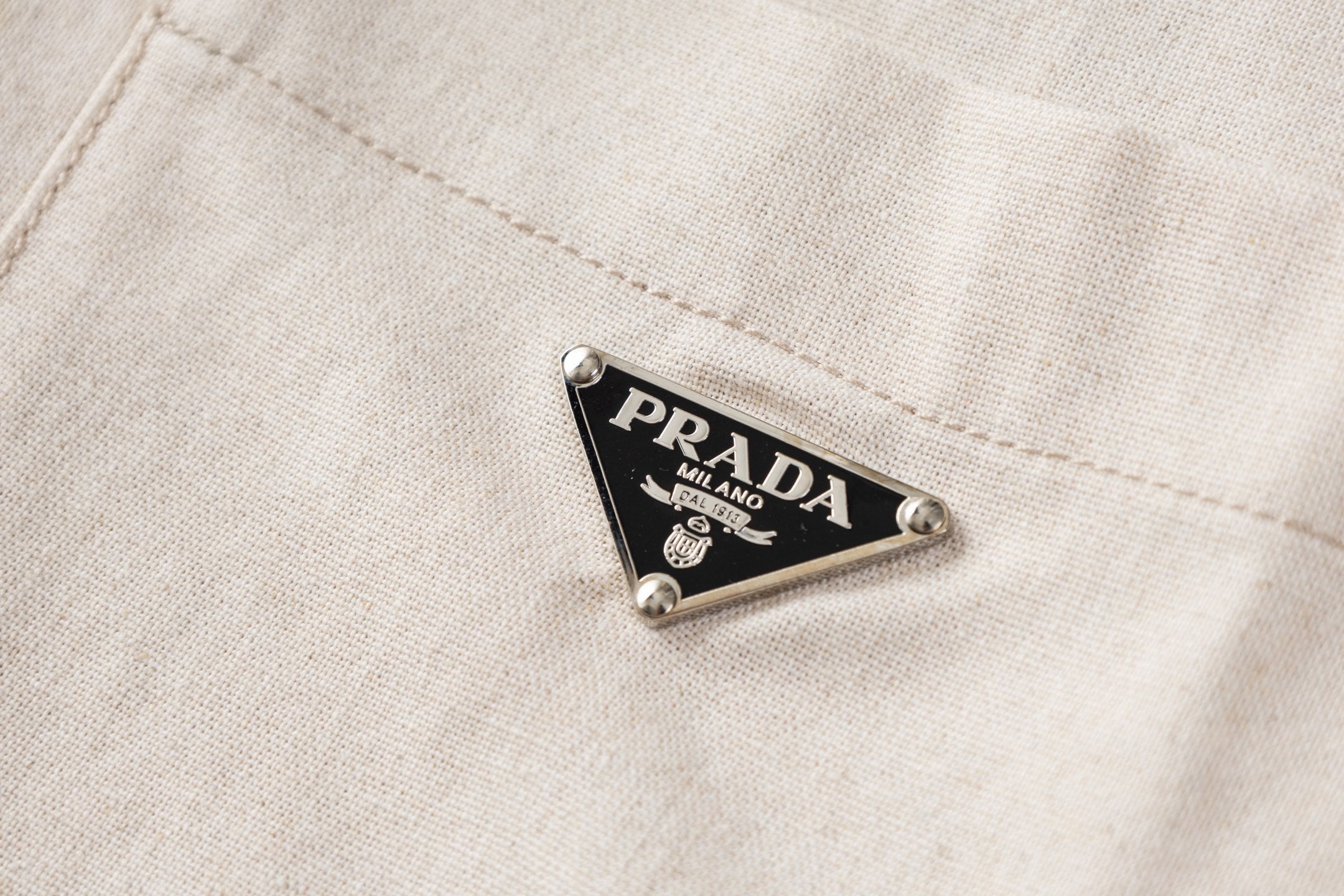 Prada Linen Short Sleeve Shirt