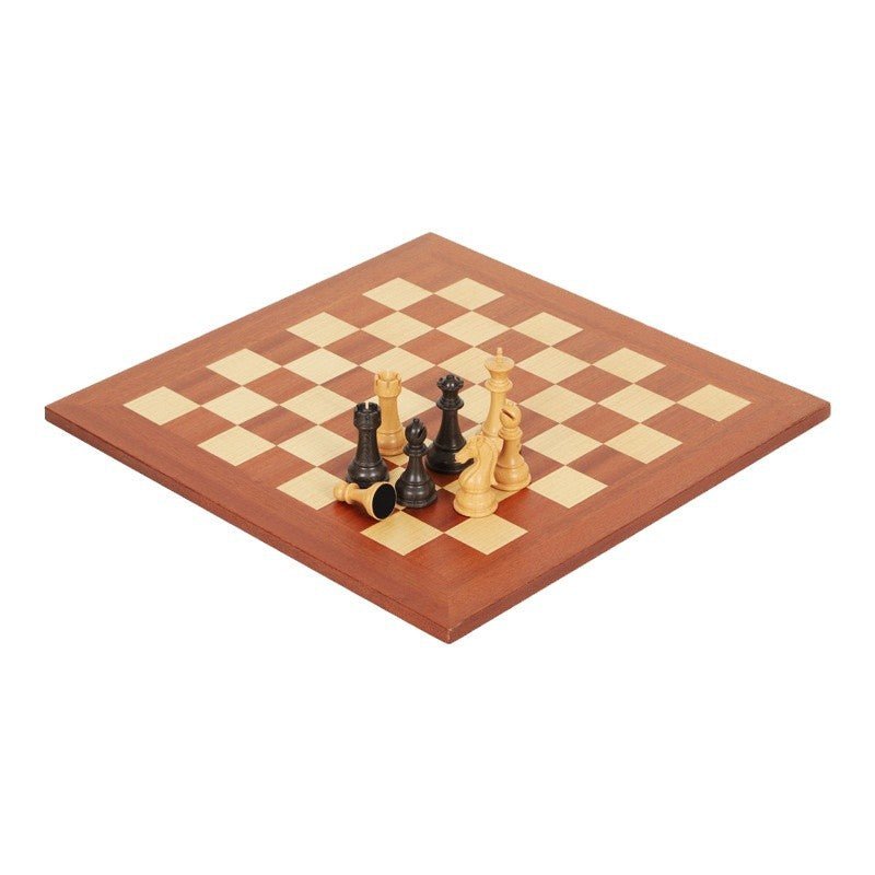 International Chess Heavy Woodgrain Chess Wooden Chess Board Western Chess Adult Luxury Set Chess - Overture Gifts