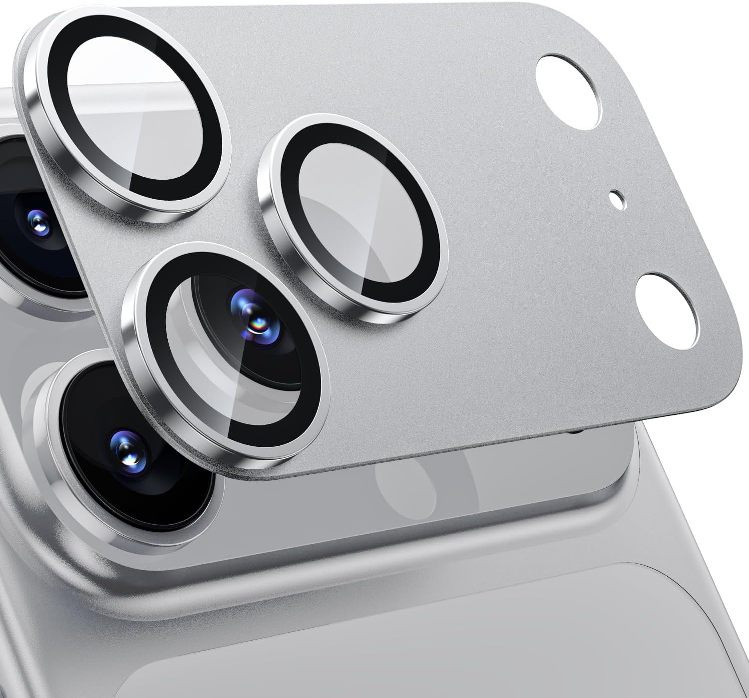 iPhone 17 Pro Max Camera Protector - Strong Titanium (2-Pack) | ZeroDamage - Overture Gifts