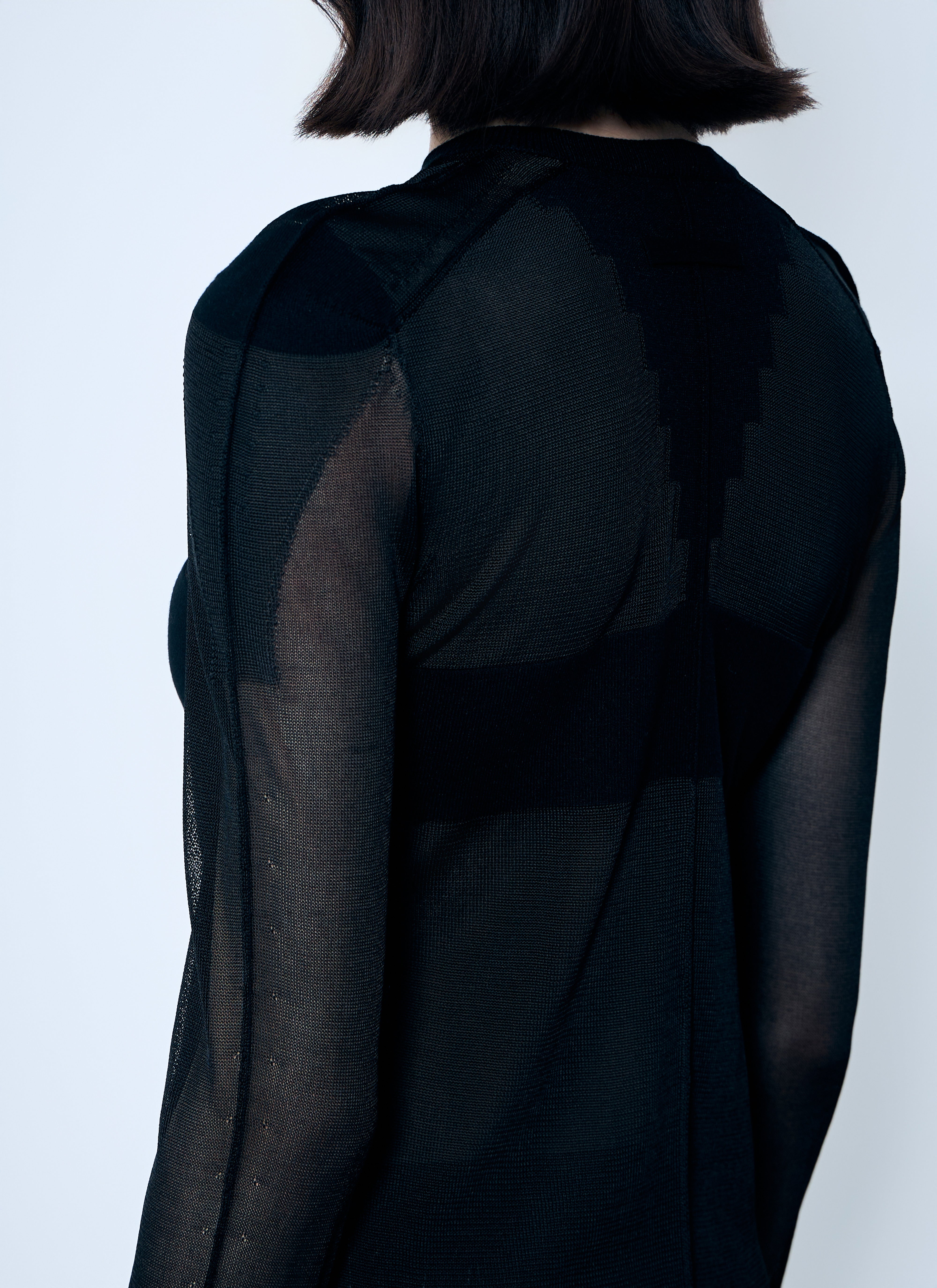 Jean Paul Gaultier Women Open-Knit Sweater