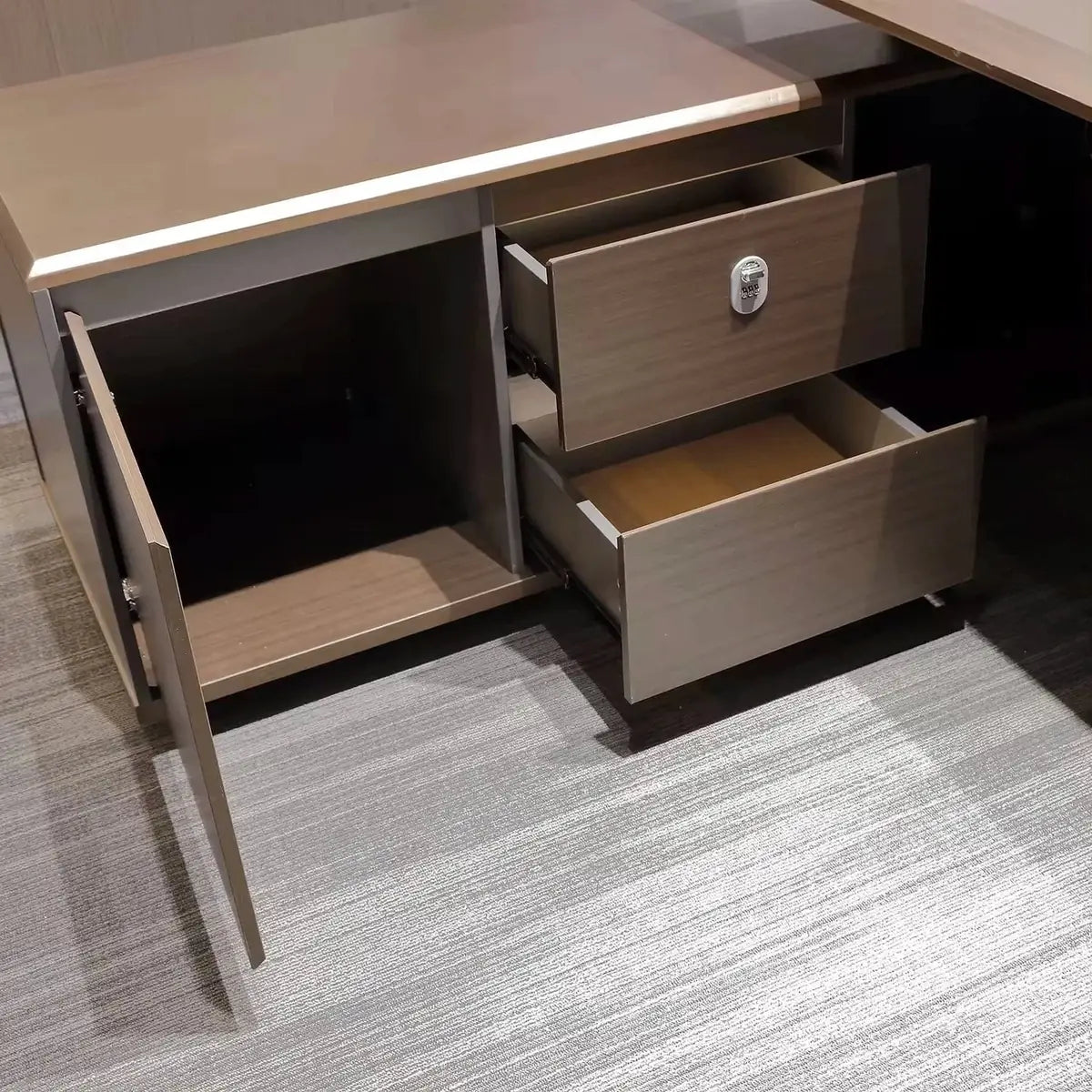 Milner · Modern L-Shaped Executive Desk