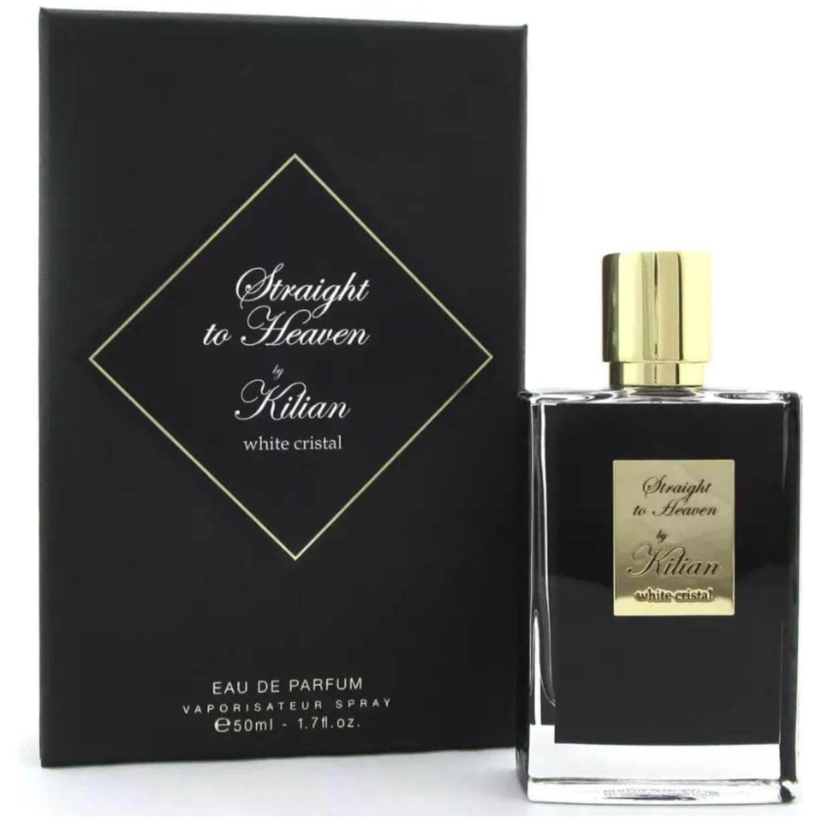 Straight to Heaven White Cristal by Kilia for Men EDP Spray 1.7 oz