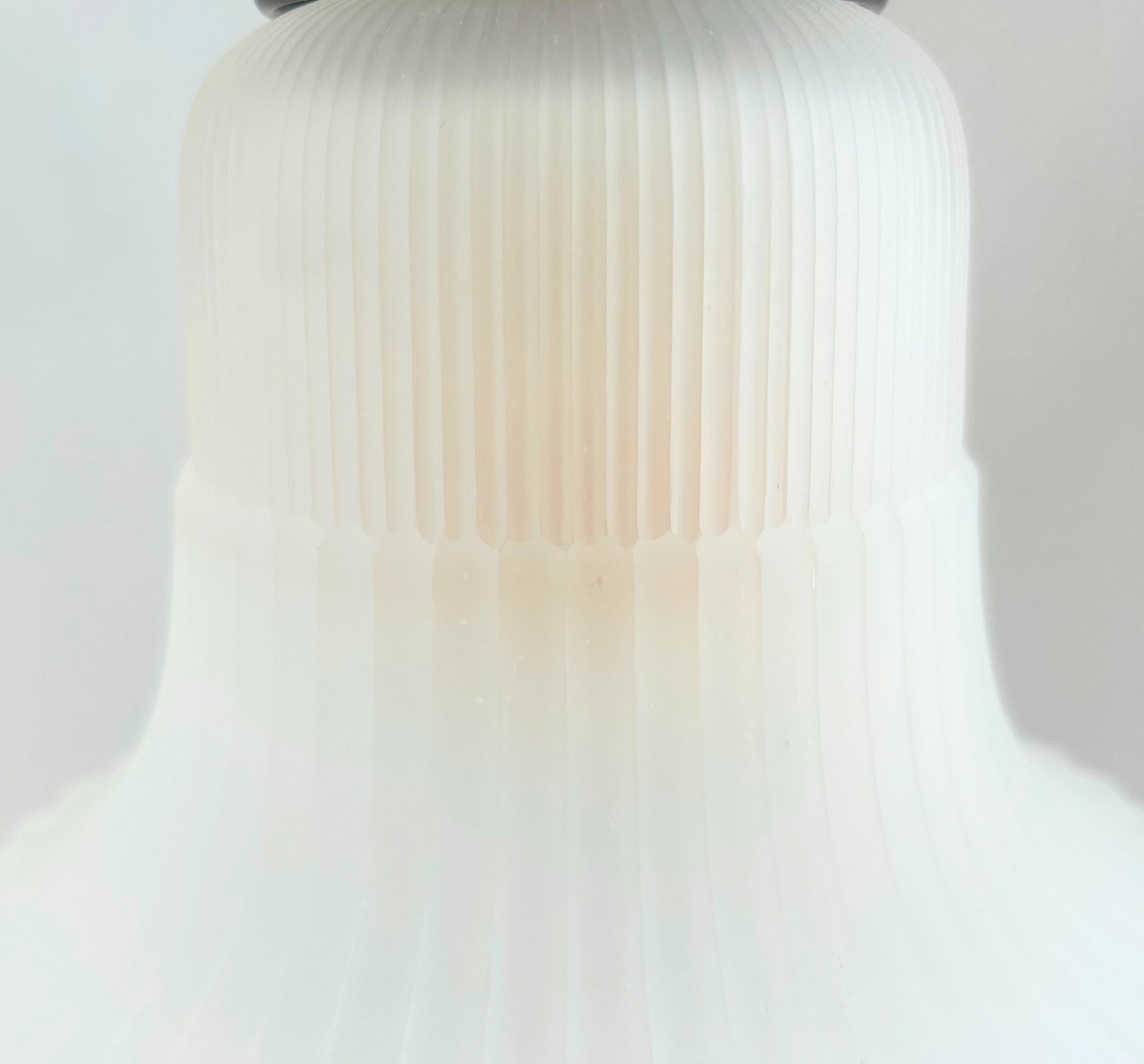 Large Antique Super Flare Frosted Glass Wall Sconce - Overture Gifts