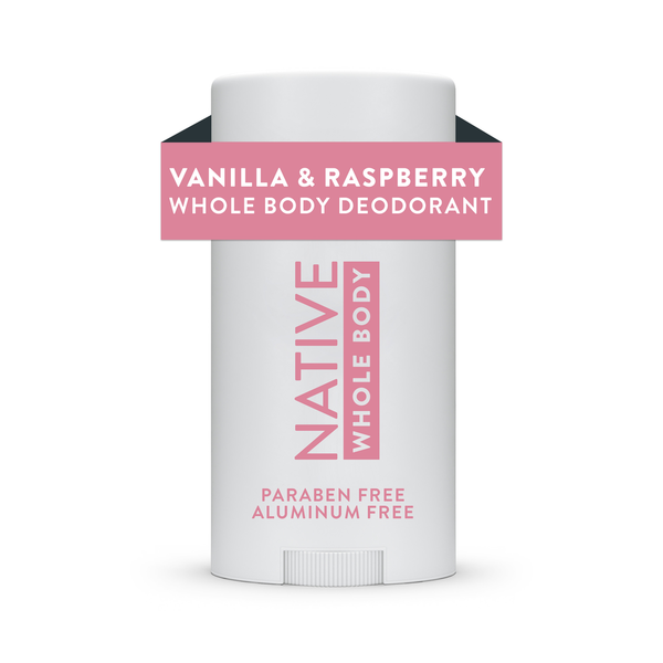 Native Vanilla & Raspberry Sensitive Whole Body Deodorant