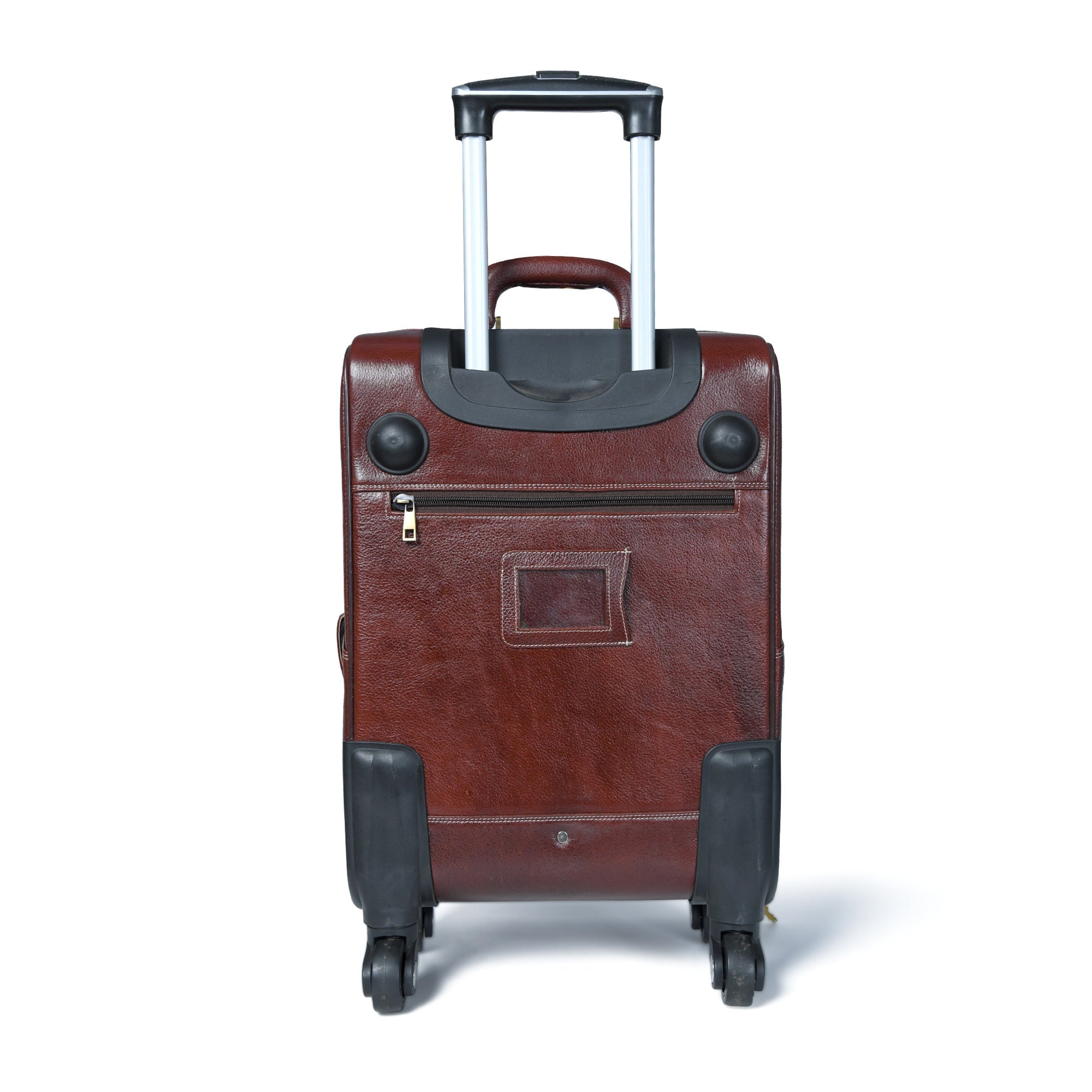 Leather Carry-On Trolly Bag - Overture Gifts