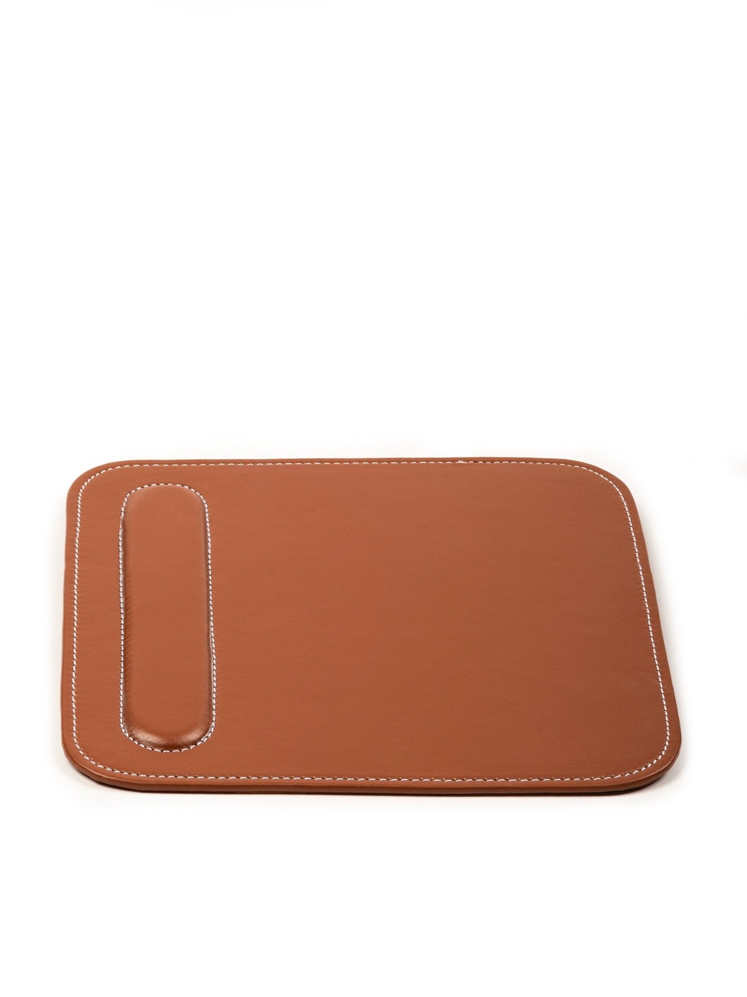 Leather Mouse Pad with Wrist Rest (set of 2) - Overture Gifts