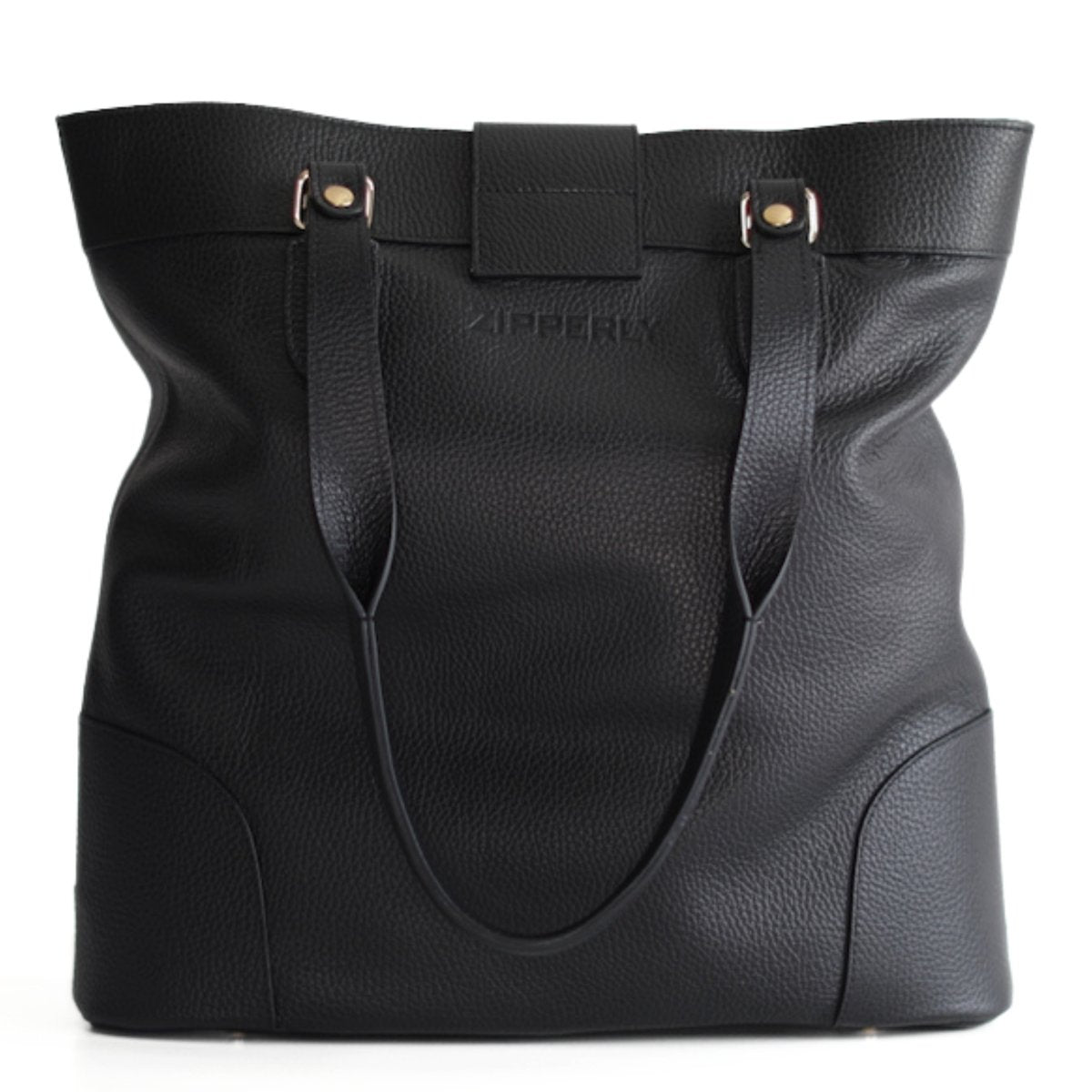 Zoey Bag - Leather Tote Bag for Work & Travel – Italian Genuine Leather - Made in Italy