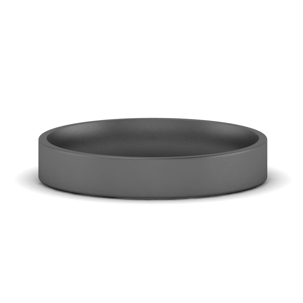 Light Weight Flat Mens Wedding Band
