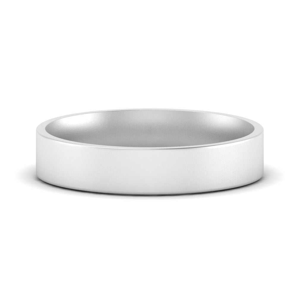 Light Weight Flat Mens Wedding Band