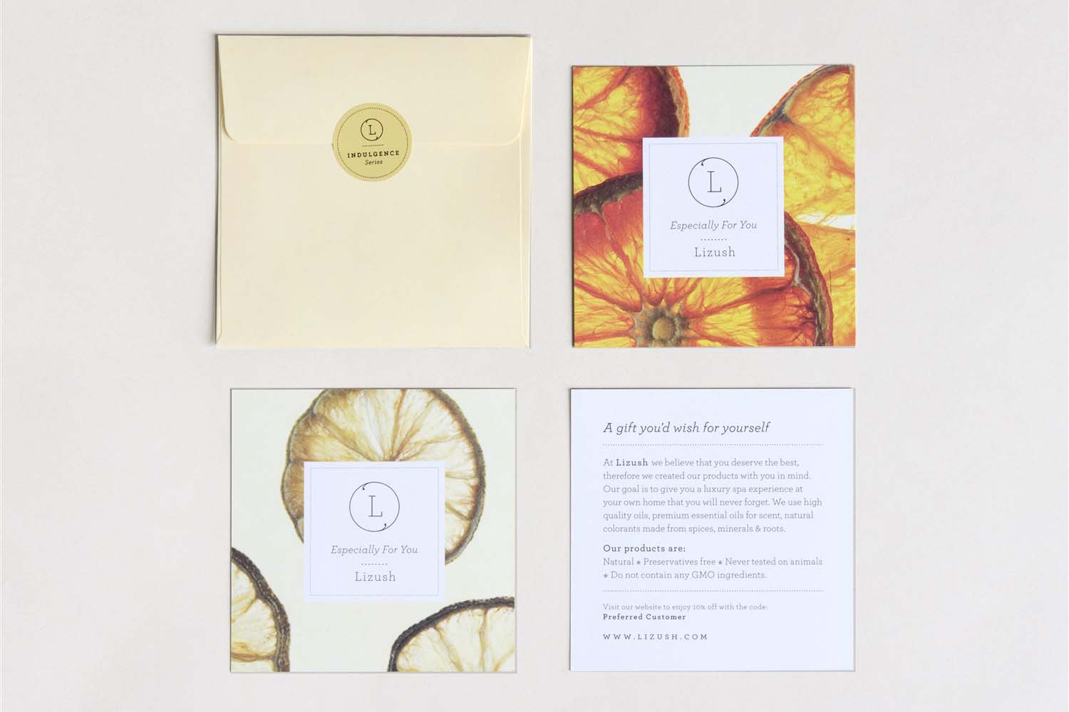 Natural Citrus Bath & Body Gift Set – Thinking of You Self-Care Gift