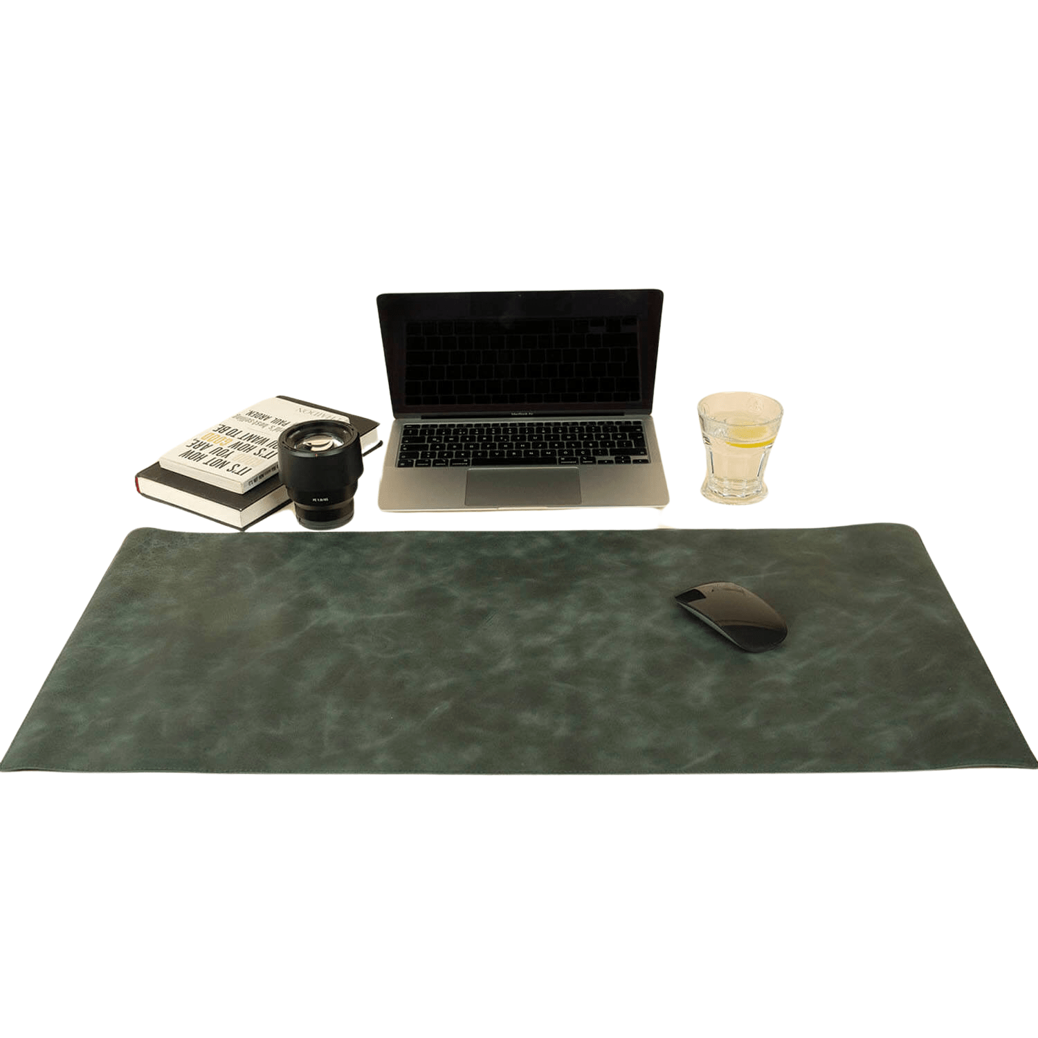 Luxurious Leather Desk Mat - Green - Tampa - Overture Gifts