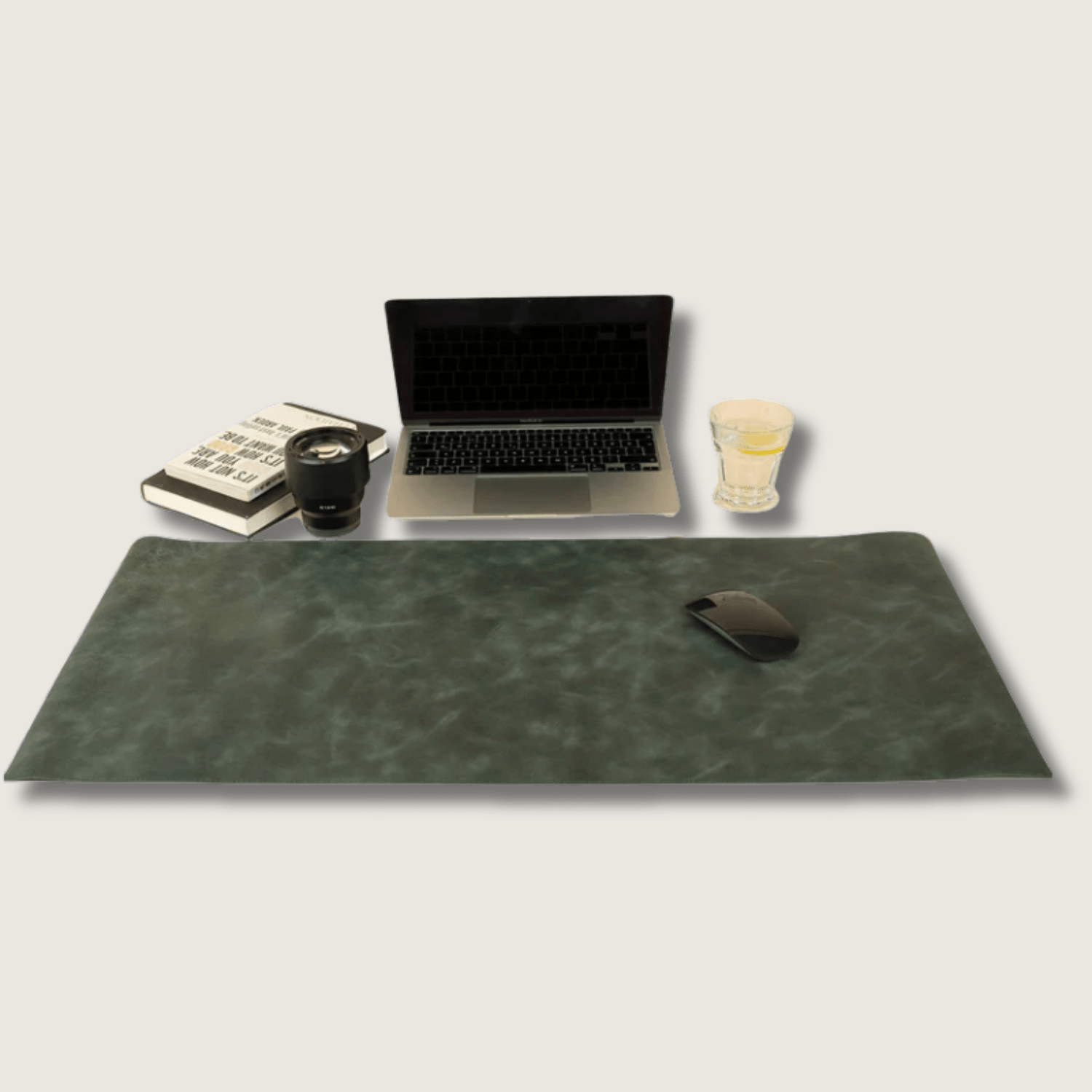 Luxurious Leather Desk Mat - Green - Tampa - Overture Gifts