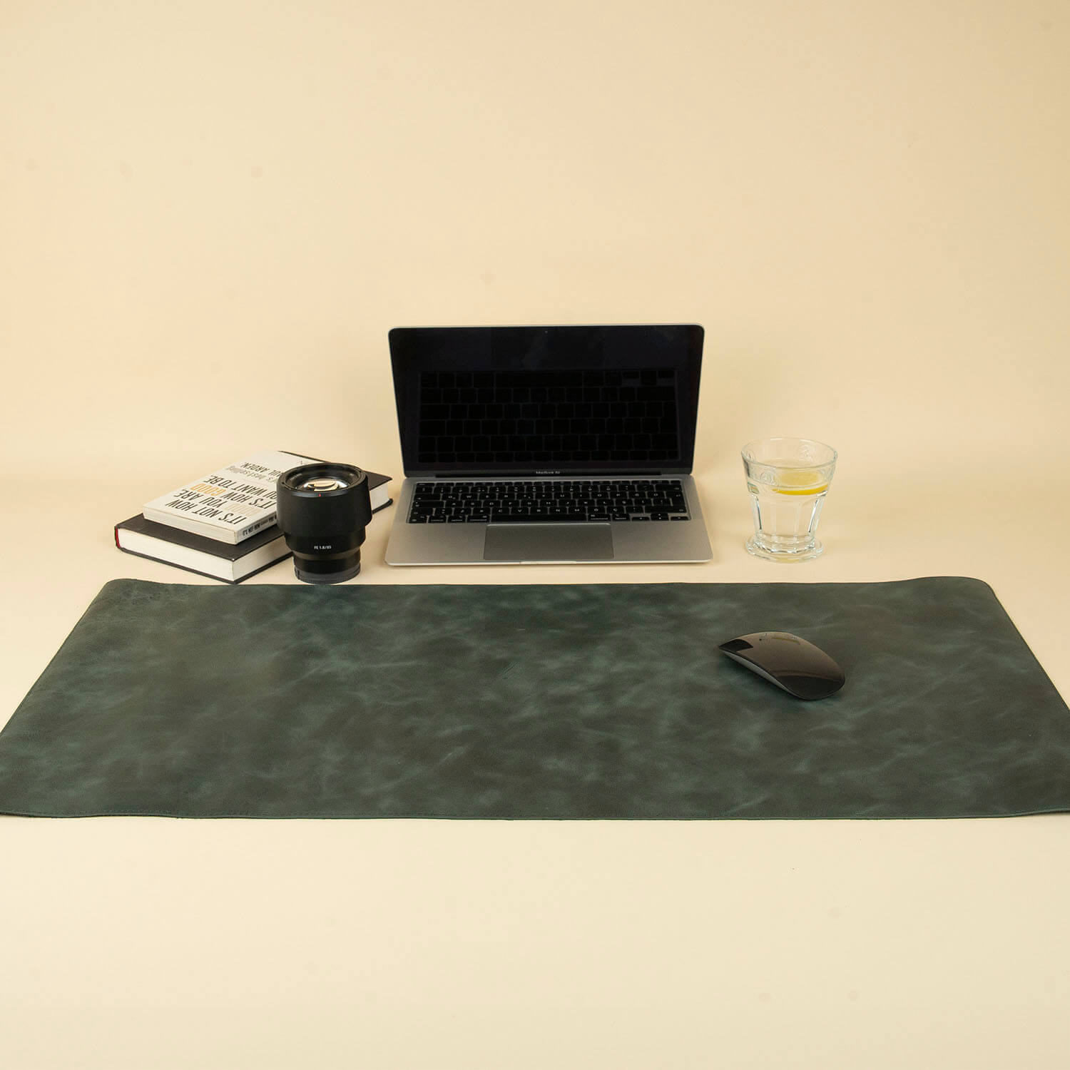 Luxurious Leather Desk Mat - Green - Tampa - Overture Gifts