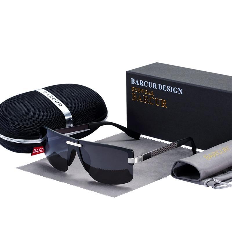Luxury Elegent Polarized Sunglasses Rimless Sunglasses Luxury Brand Designer For Men and Boys With UV400 Protection - Overture Gifts